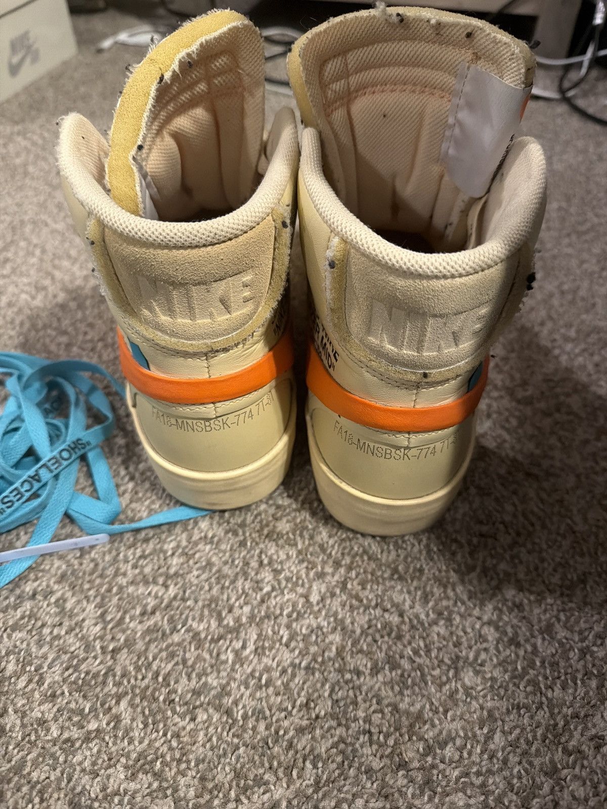 Nike × Off-White Off white nike blazer mid hallows eve Size US 8.5 / EU 41-42 - 6 Thumbnail