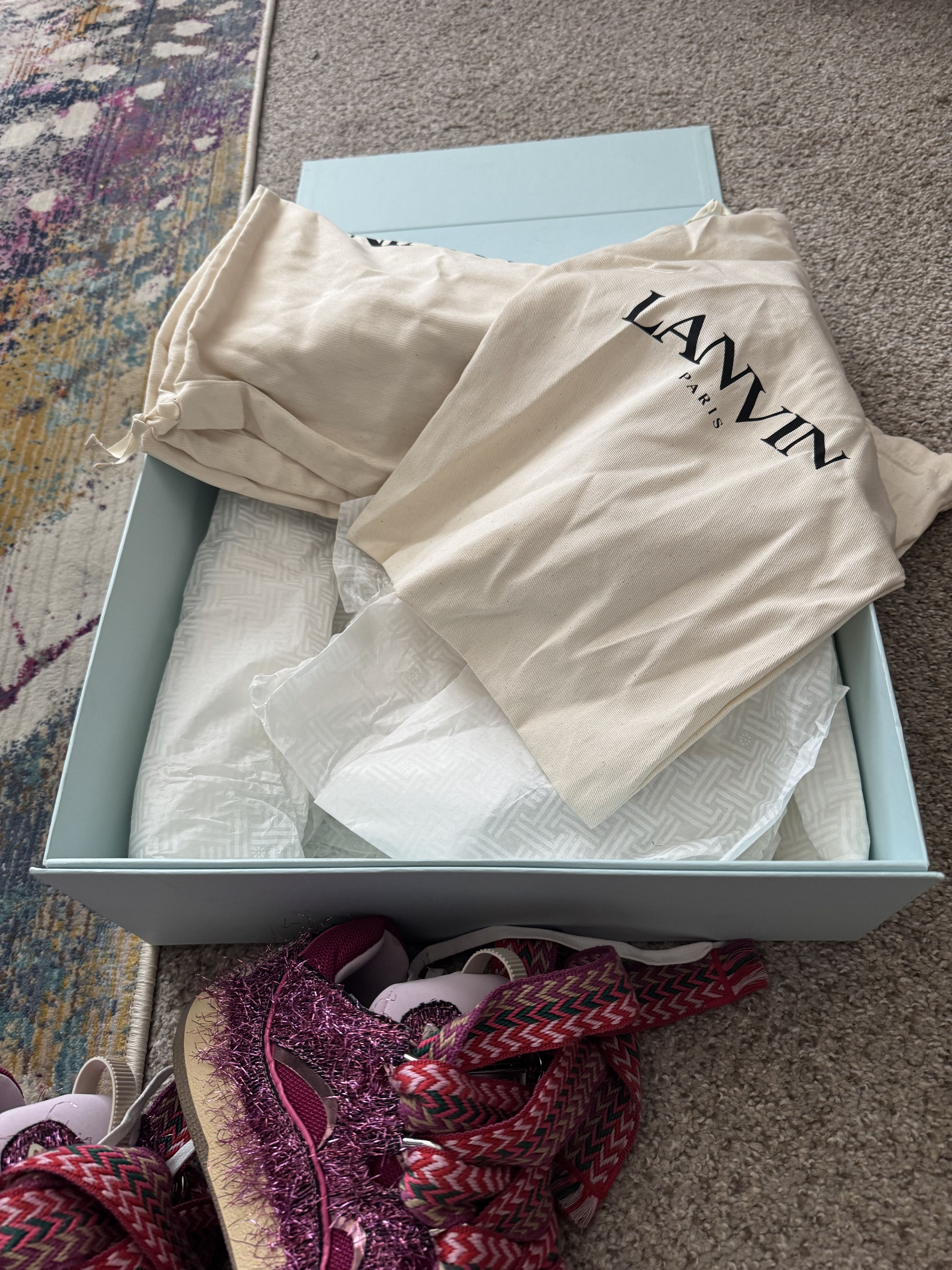 Lanvin Lanvin Curb Sneakers Size US 8.5 / IT 38.5 - 4 Thumbnail