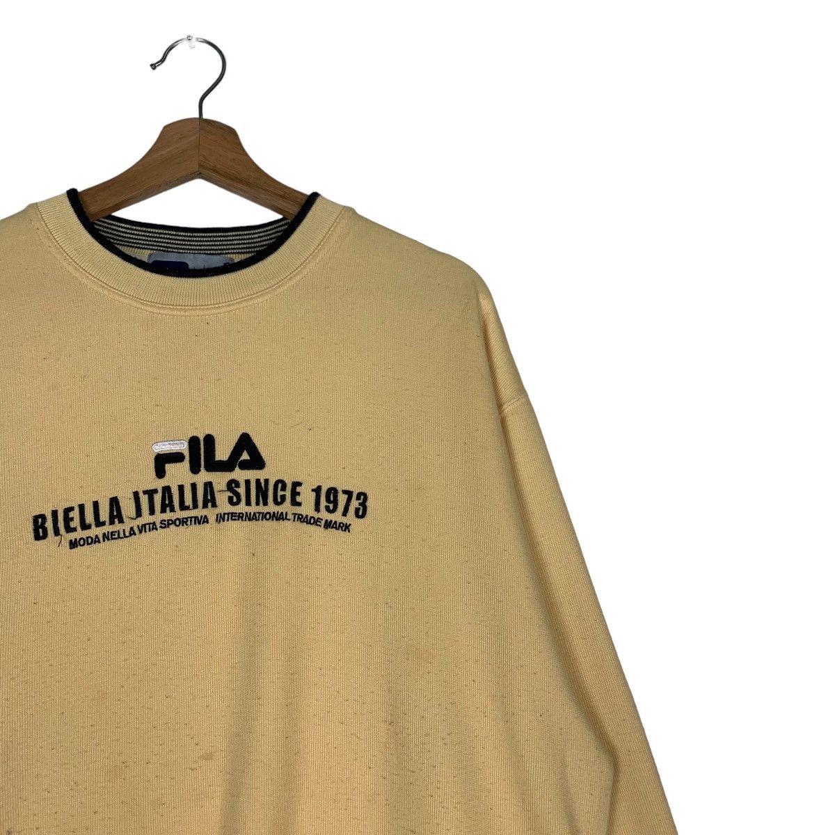 Fila FILA Big Logo Crewneck Sweatshirts #0813-C37 Size US L / EU 52-54 / 3 - 5 Thumbnail