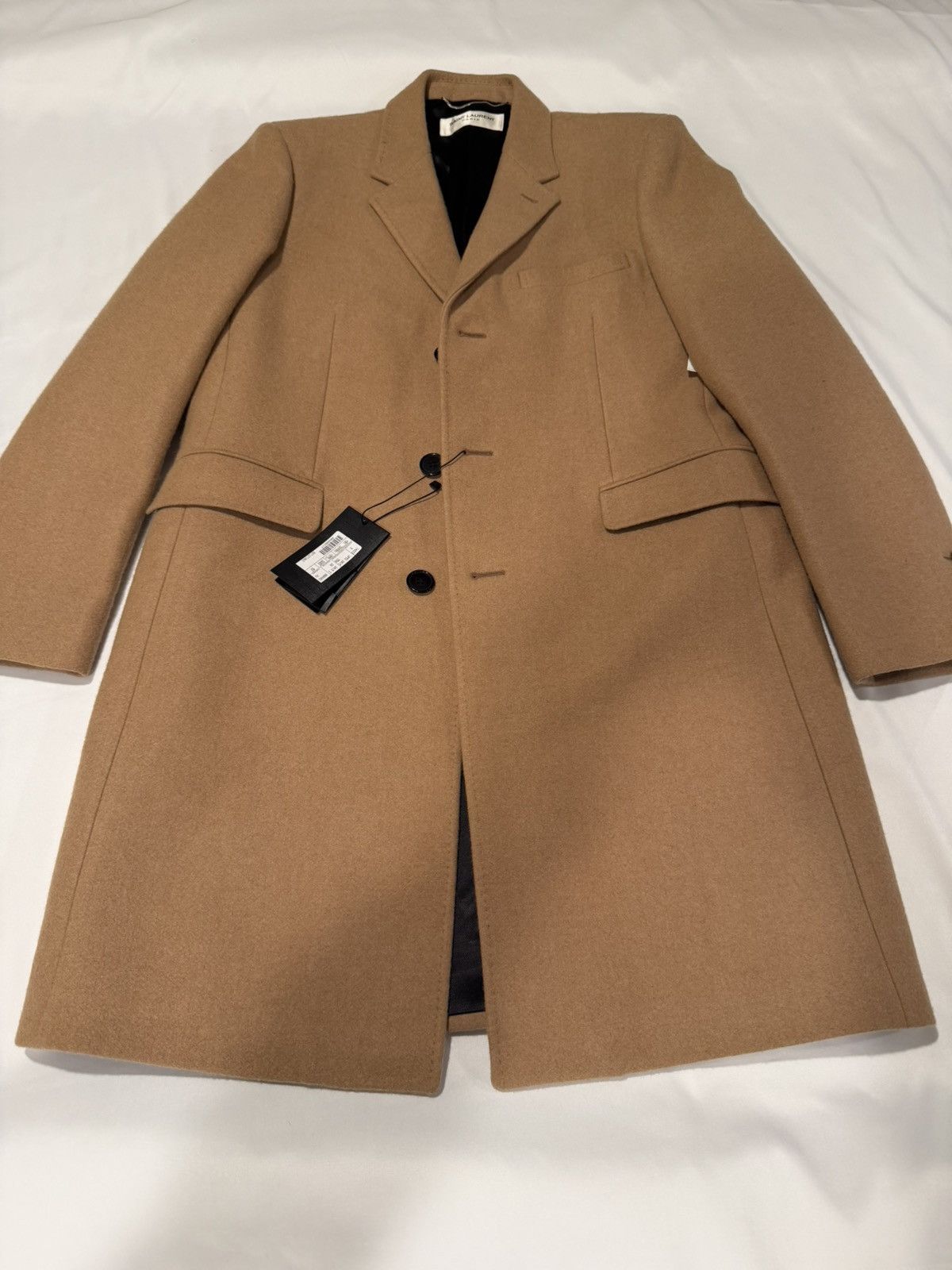 Saint Laurent Paris Saint Laurent Hedi Slimane overcoat. 54/44 Size US L / EU 52-54 / 3 - 14 Thumbnail