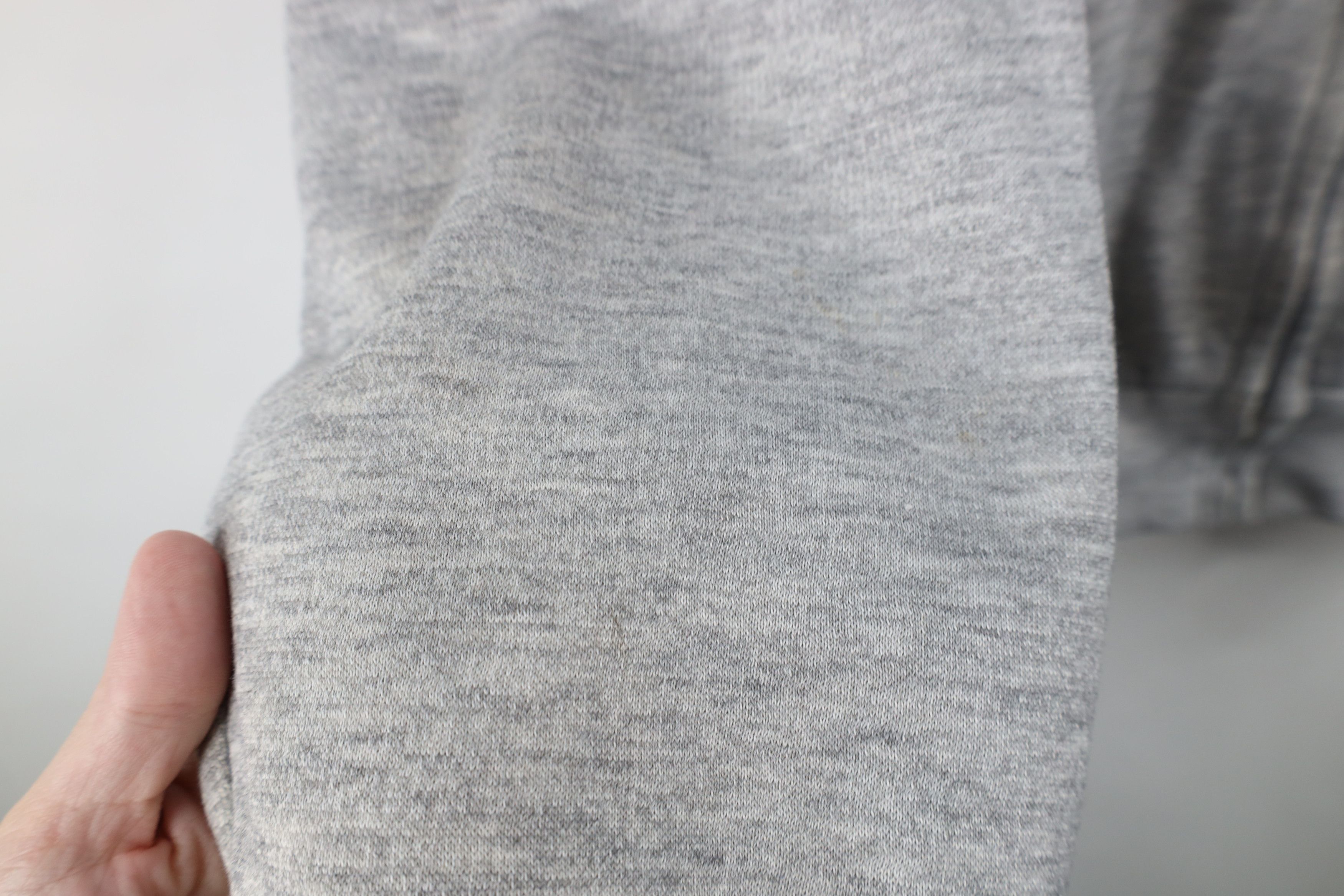 Vintage Vintage 90s Streetwear Knit Lined Full Zip Hoodie Gray Size US XL / EU 56 / 4 - 5 Thumbnail