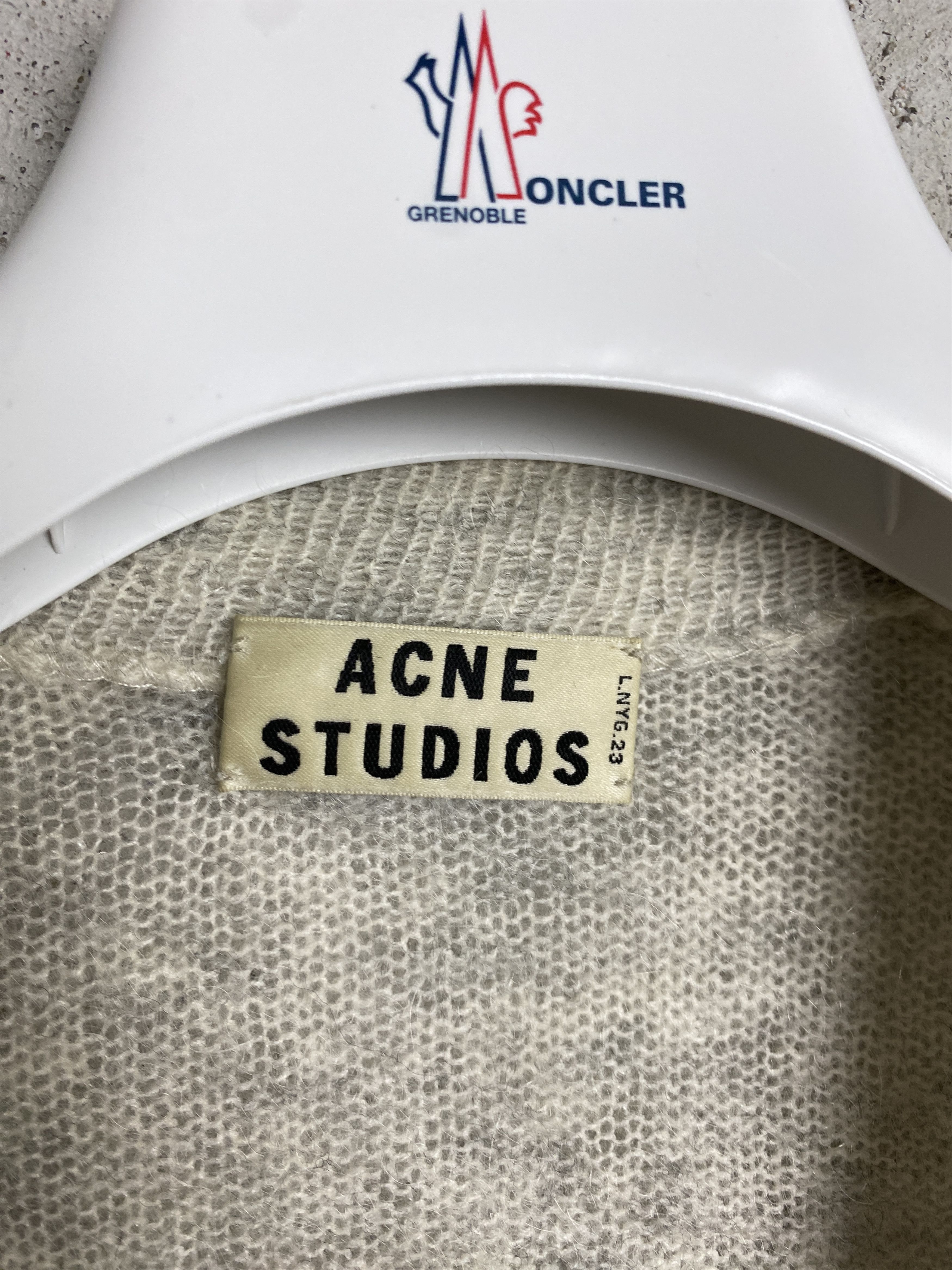 Acne Studios Acne Studios Raya SH Mohair PAW13 cardigan knitwear Size XXS / US 00 / IT 34 - 4 Thumbnail