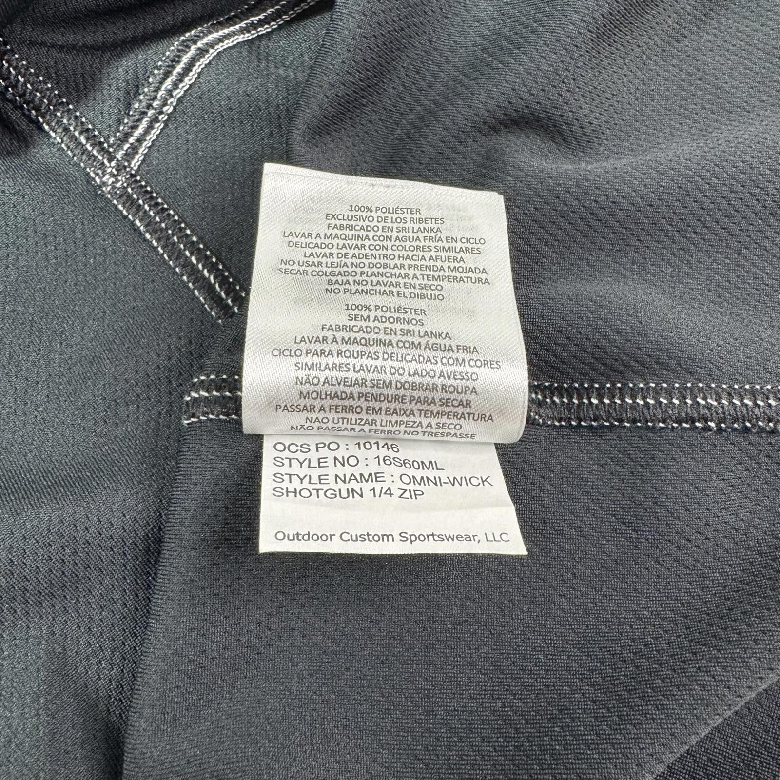 Columbia Columbia Golf EAA 1/4 Zip Men’s Black Long Sleeve Size US XL / EU 56 / 4 - 8 Thumbnail