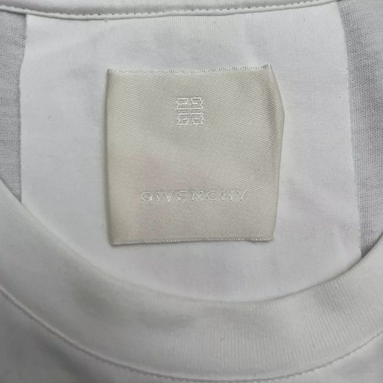 Givenchy Givenchy Gold Thread Embroidery Logo White Short-sleeve 250 Size US M / EU 48-50 / 2 - 3 Thumbnail