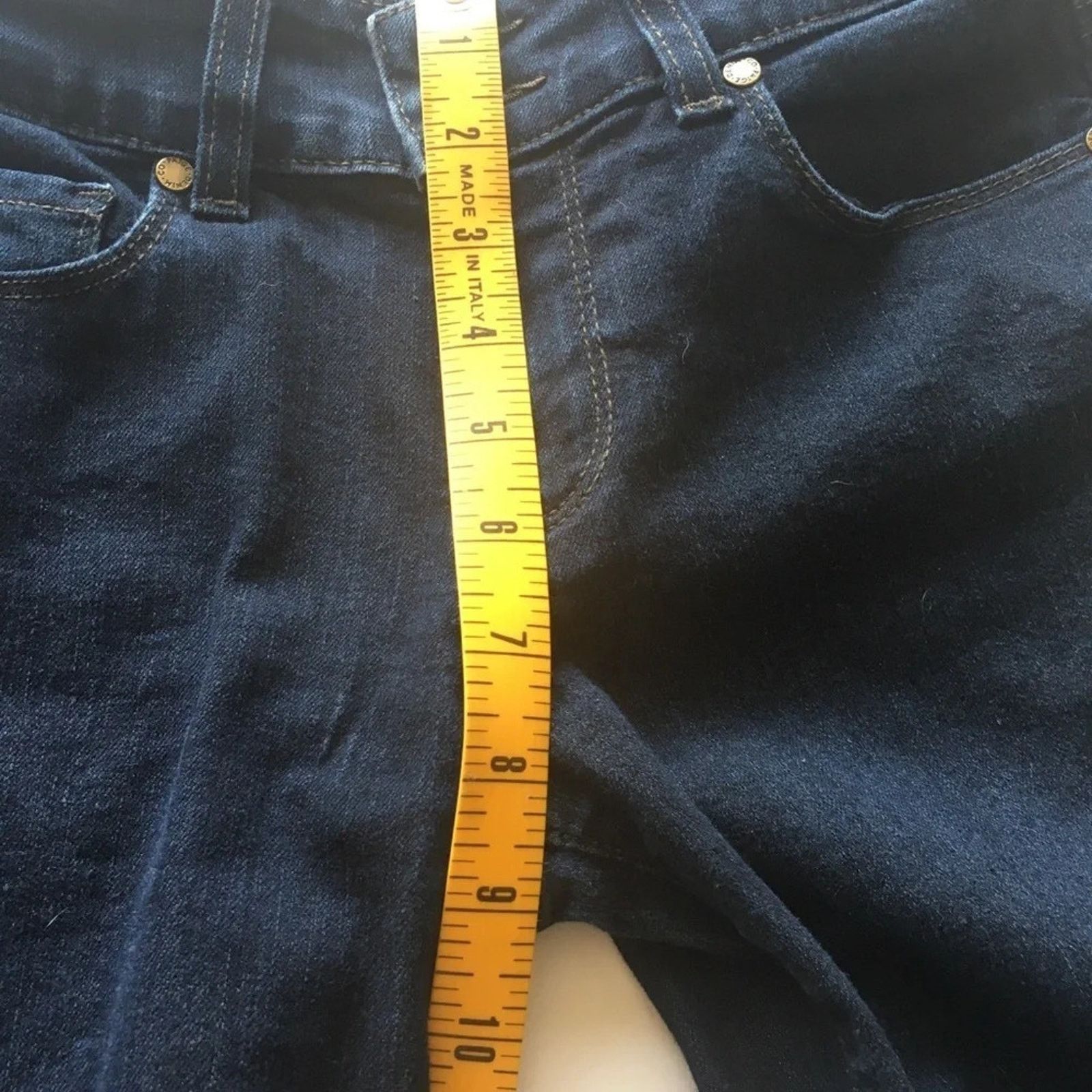 Paige Paige Hidden Hills Straight leg dark washed jeans, size 27 Size 28" / US 6 / IT 42 - 9 Thumbnail