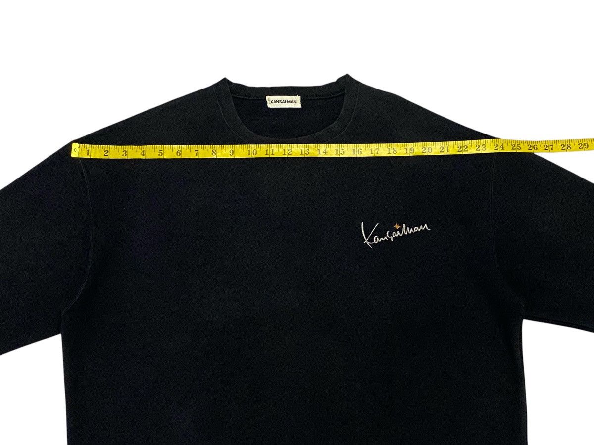 Kansai Yamamoto × Vintage Vintage 90s Kansai Man Over Print Sweatshirt Size US XL / EU 56 / 4 - 13 Thumbnail
