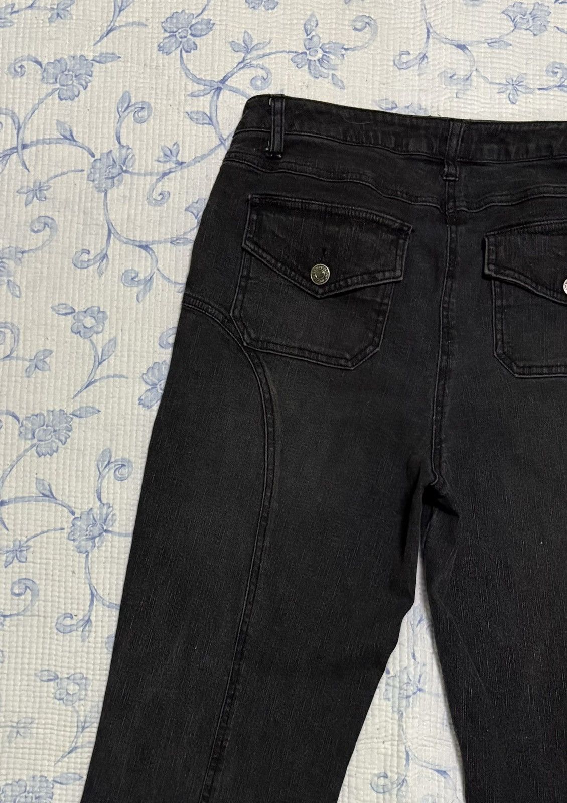 Other Metro Style Streetwear Flared Denim Jeans Size US 30 / EU 46 - 11 Thumbnail