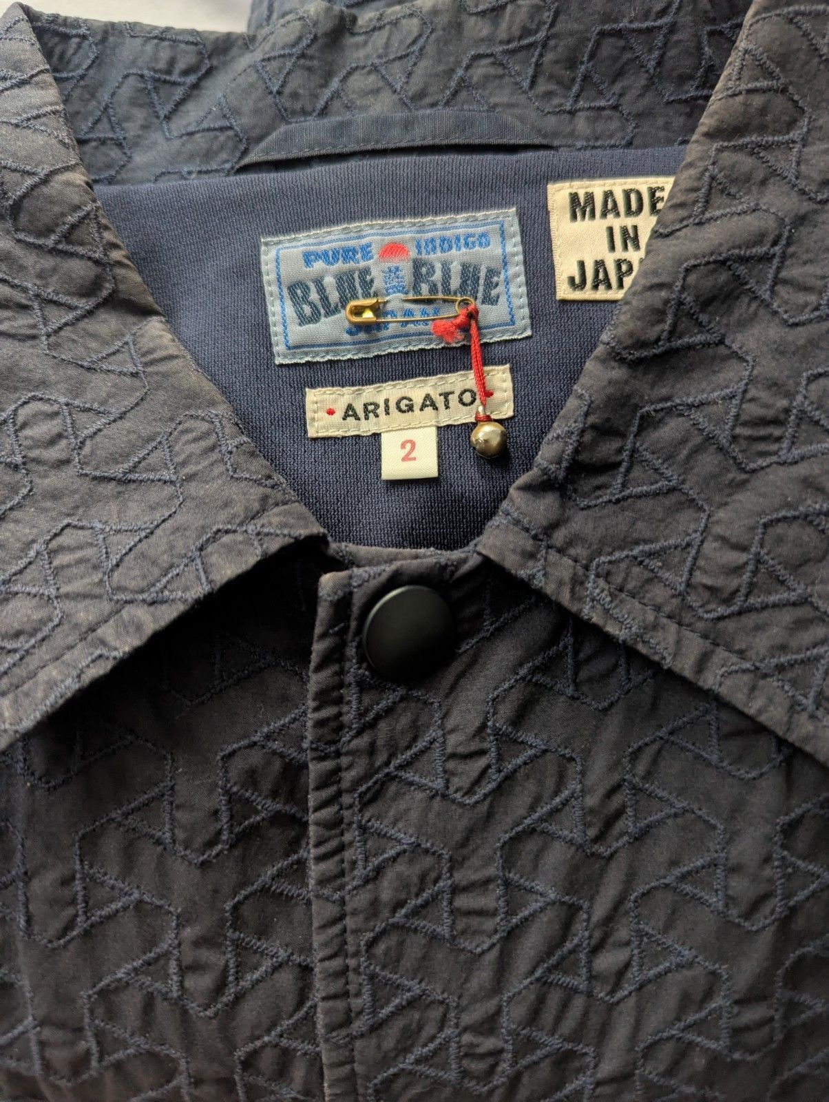 Blue Blue Japan Casual Coat Size US M / EU 48-50 / 2 - 2 Thumbnail
