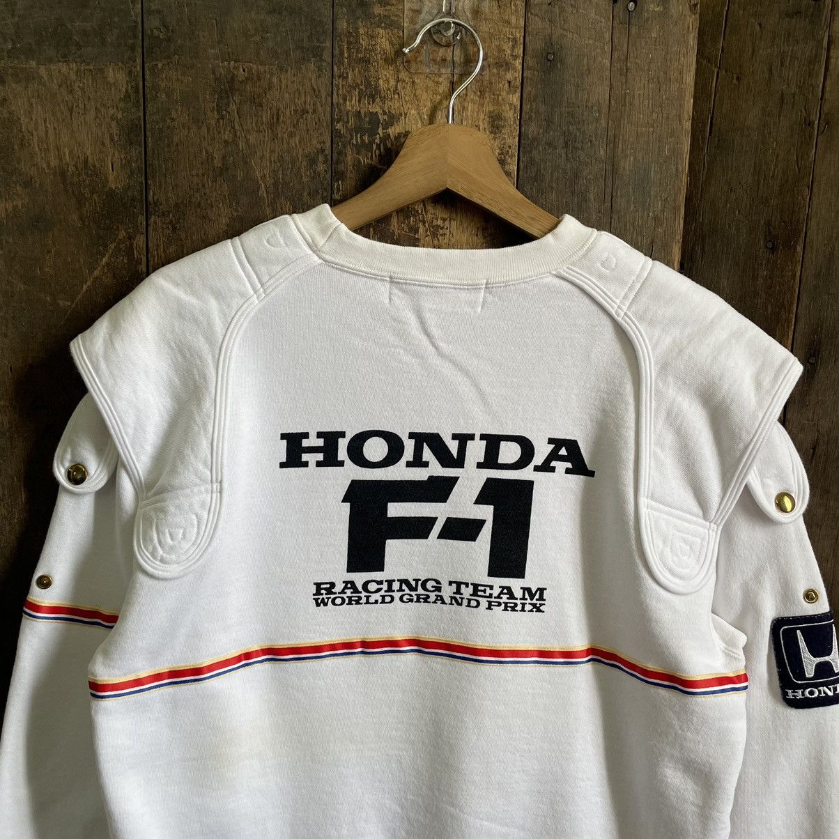 Honda Vintage Honda F1 Racing Team Crewneck Sweatshirt Size US M / EU 48-50 / 2 - 2 Thumbnail