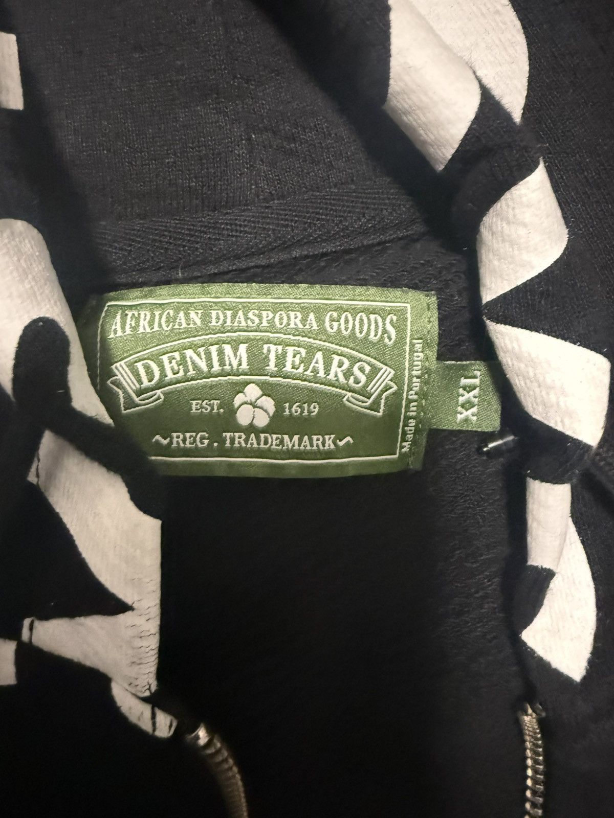 DENIM TEARS Denim Tears Systemic Racism Controls America Zip-UP Size US XXL / EU 58 / 5 - 3 Thumbnail