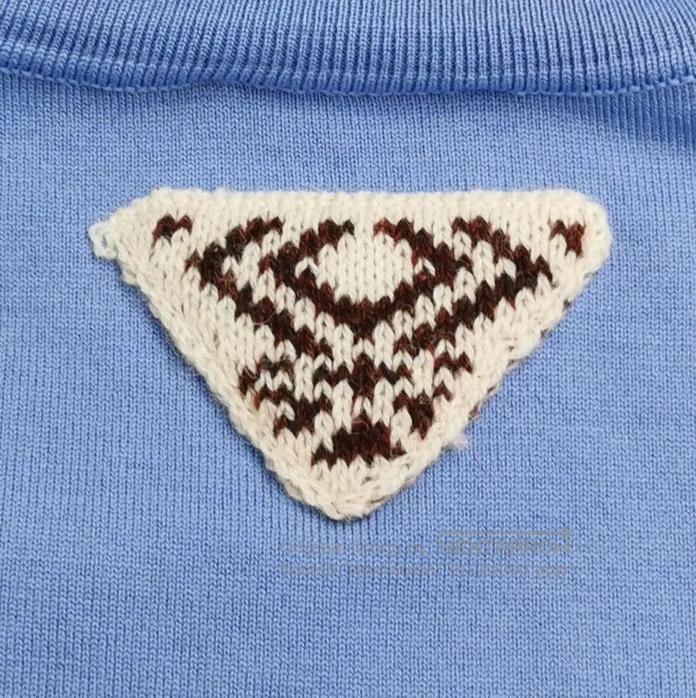 Prada Prada Wool Blend Turtleneck Sweater in Blue . Size S / US 4 / IT 40 - 3 Thumbnail