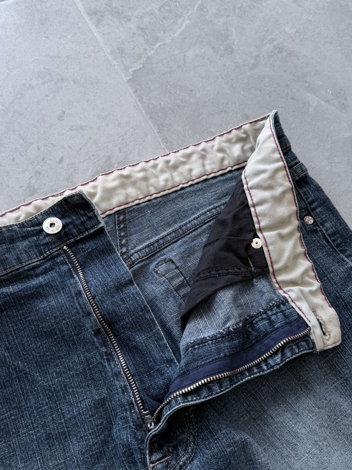 Marithe + Francois Girbaud 2000s Marithe + Francois Girbaud Denim Jeans Size US 36 / EU 52 - 7 Thumbnail