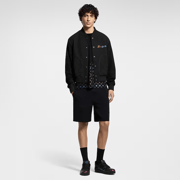Louis Vuitton LV Embellished Jersey Shorts Size US 36 / EU 52 - 5 Thumbnail