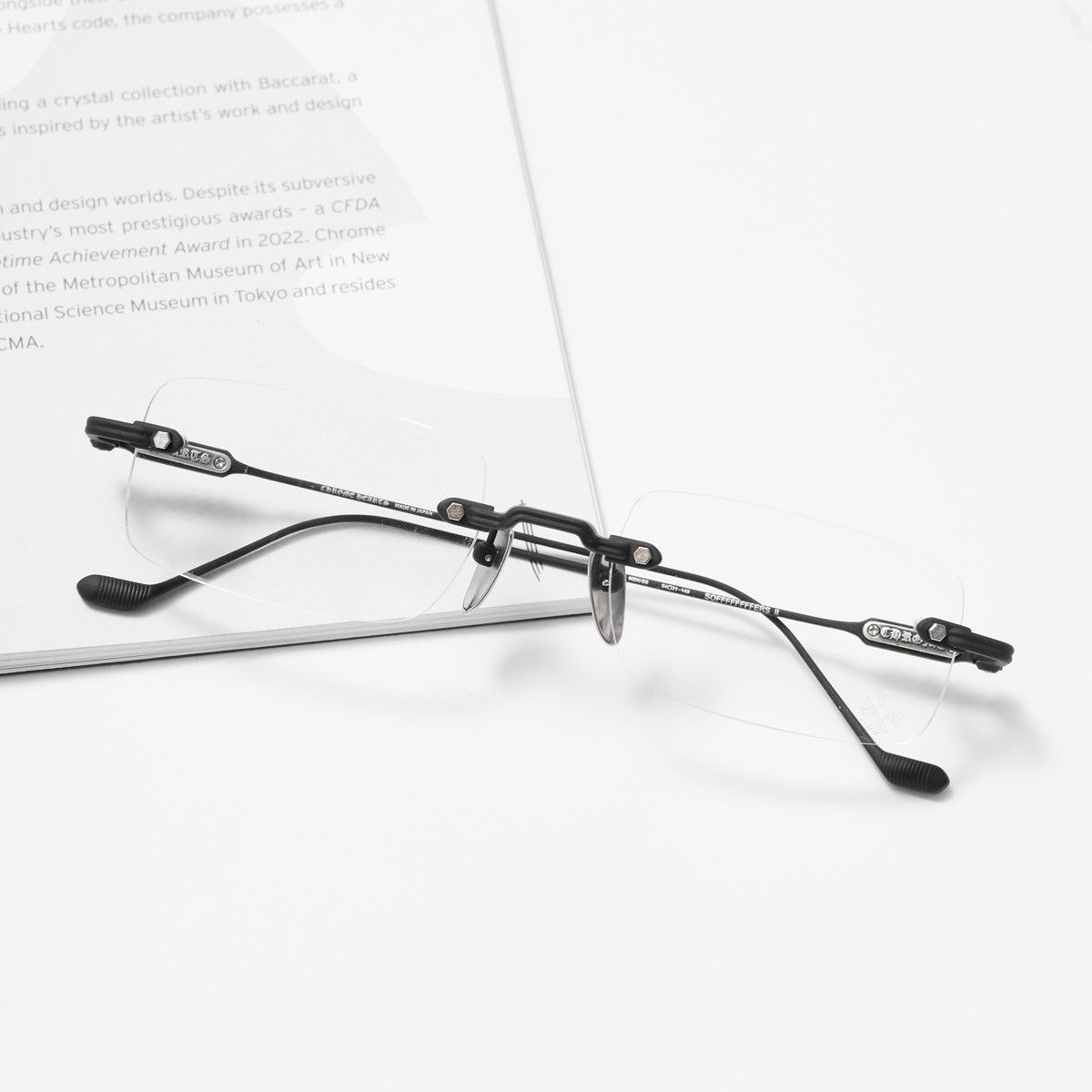Chrome Hearts CHROME HEARTS SOFFFFFFFFERS II MATTE BLACK / SHINY SILVER Size ONE SIZE - 6 Thumbnail