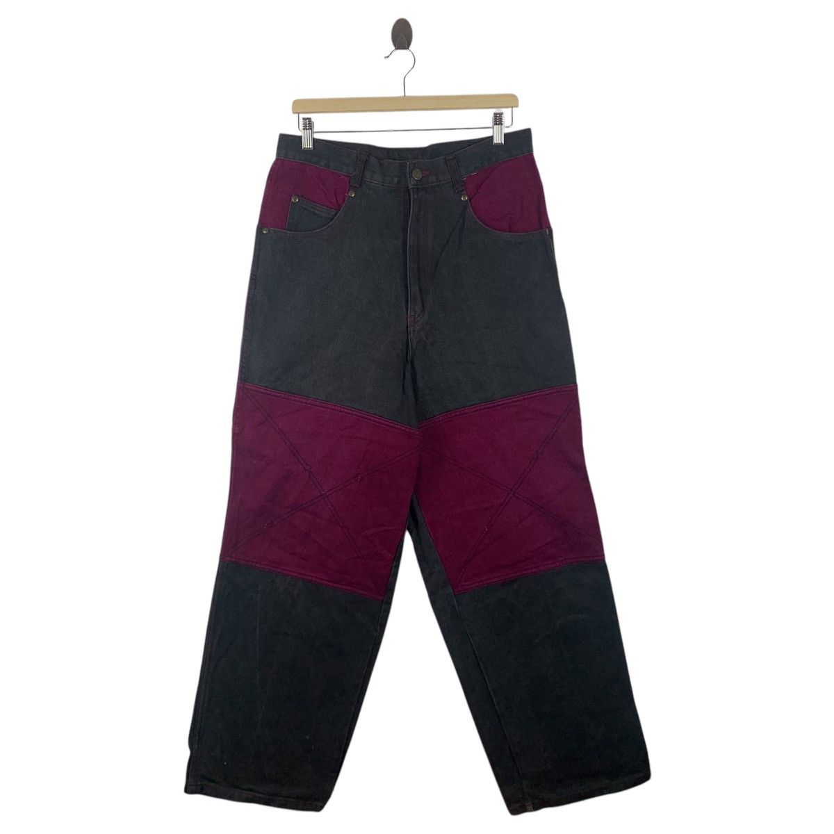 Dogtown × Vintage Vintage DOG TOWN Double knee baggy pants Size US 32 / EU 48 - 1 Thumbnail