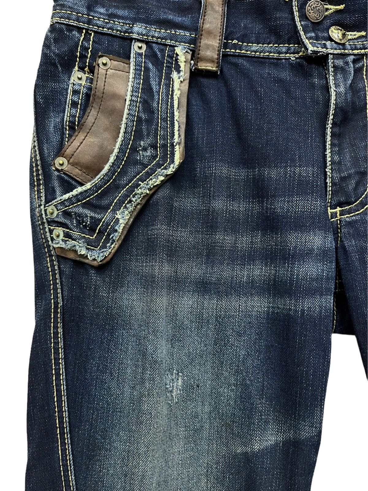 Michel Klein FYE🔥Vintage MICHEL KLEIN HOMME Designer Twisted Leg FLARE Size 30" / US 8 / IT 44 - 8 Thumbnail