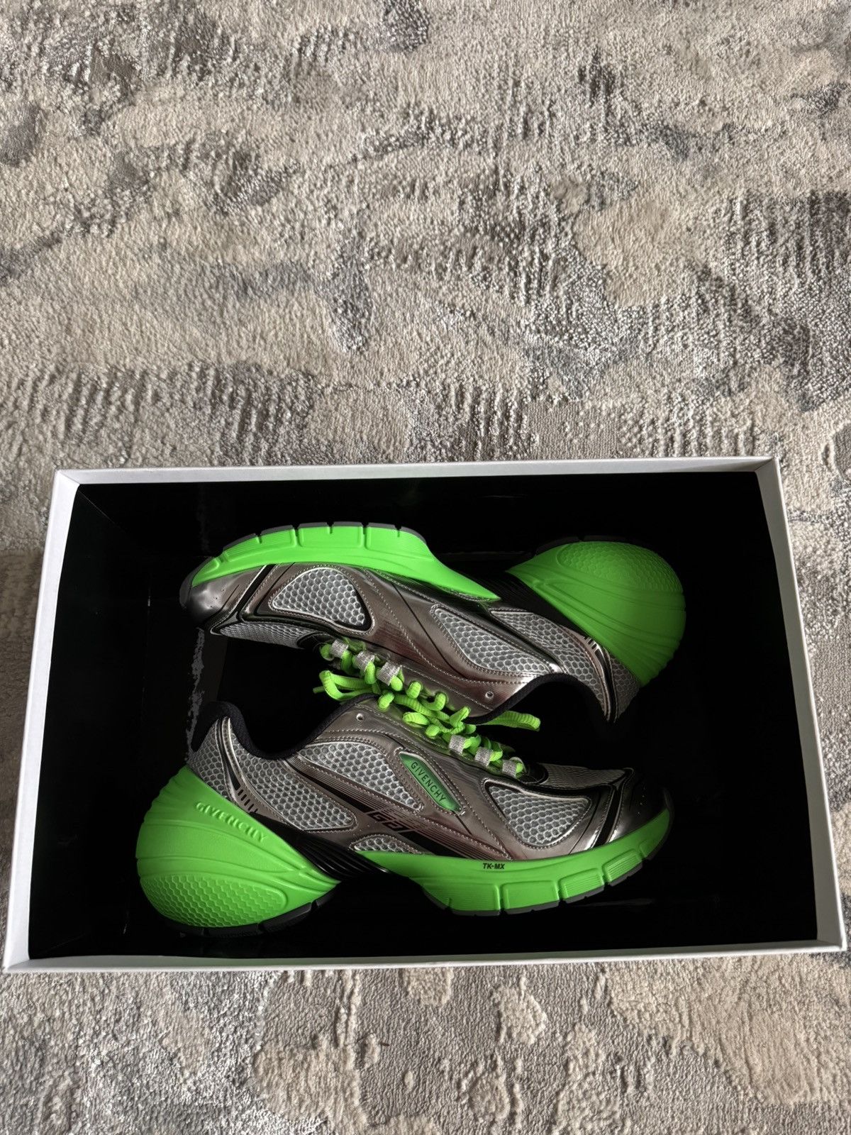 Givenchy Givenchy TK-MX Runner Green/Silver Sneaker Size US 9 / EU 42 - 5 Thumbnail