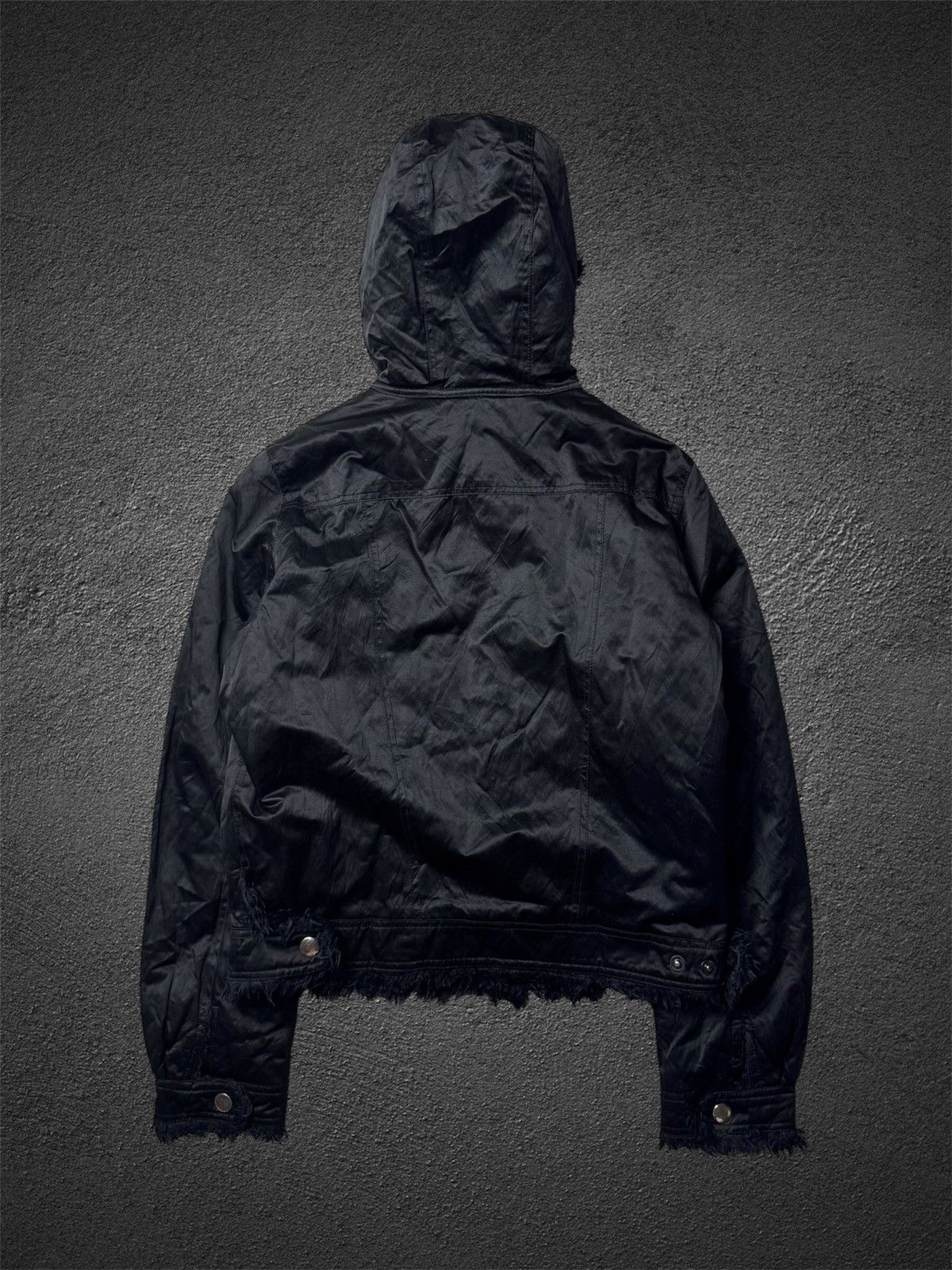 Le Grande Bleu (L.G.B.) Japanese Faux Fur Black Hoodie Jacket Size US S / EU 44-46 / 1 - 3 Thumbnail