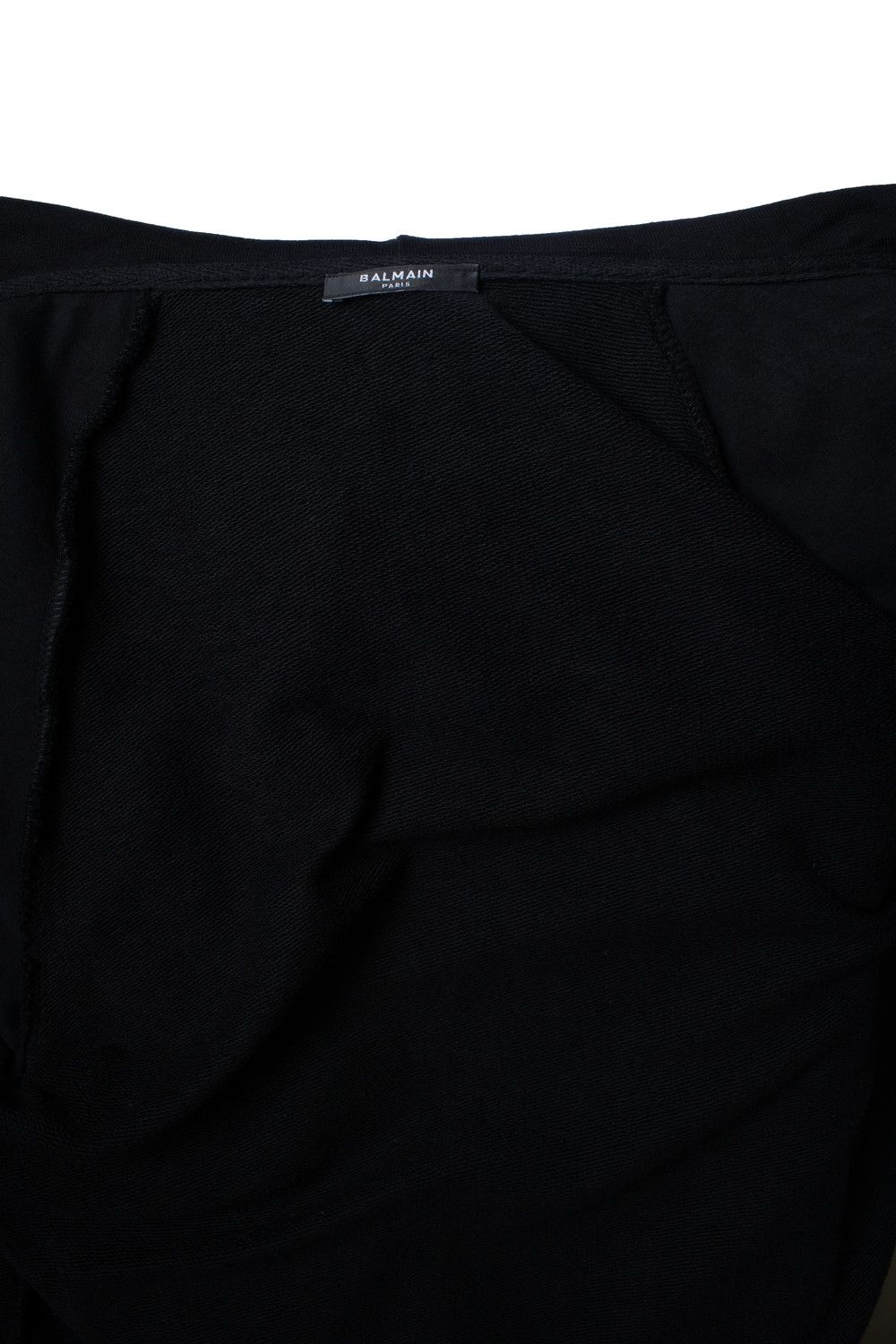 Balmain Balmain, black hooded cardigan with embossed logo Size US M / EU 48-50 / 2 - 5 Thumbnail