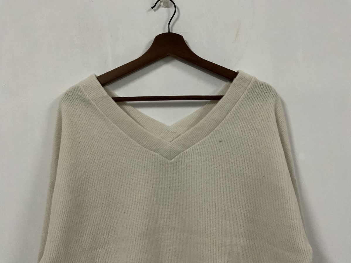 Japanese Brand ANAP White V collar Knit Sweater Size US M / EU 48-50 / 2 - 3 Thumbnail