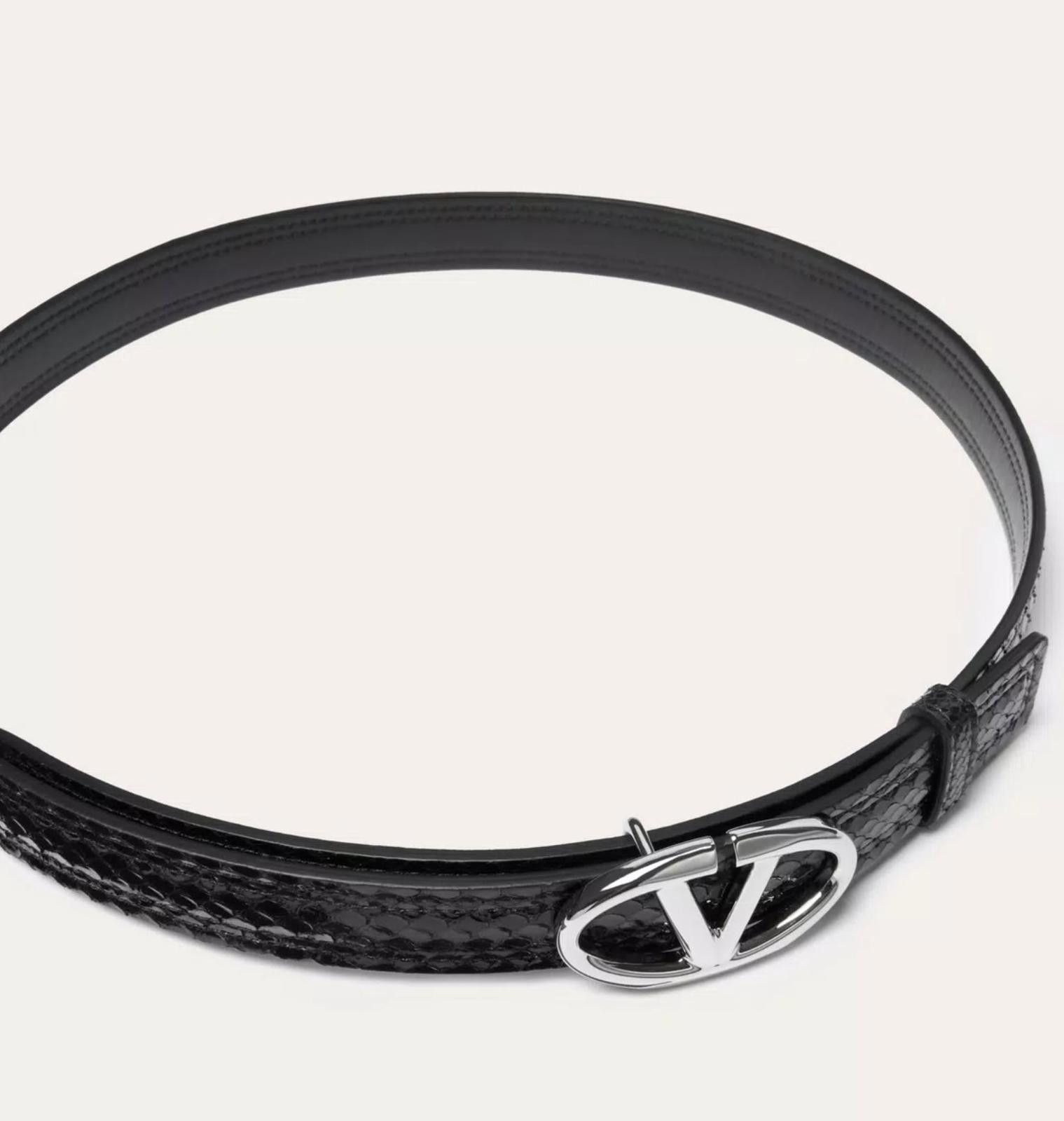 Valentino Valentino Vlogo The Bold Edition Belt 20 Mm Size 95 Size ONE SIZE - 4 Thumbnail