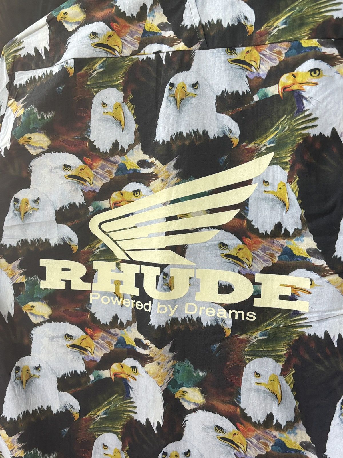 Rhude LIMITED EDITION - EAGLE DREAMS GRAPHIC BUTTON UP Size US M / EU 48-50 / 2 - 2 Thumbnail