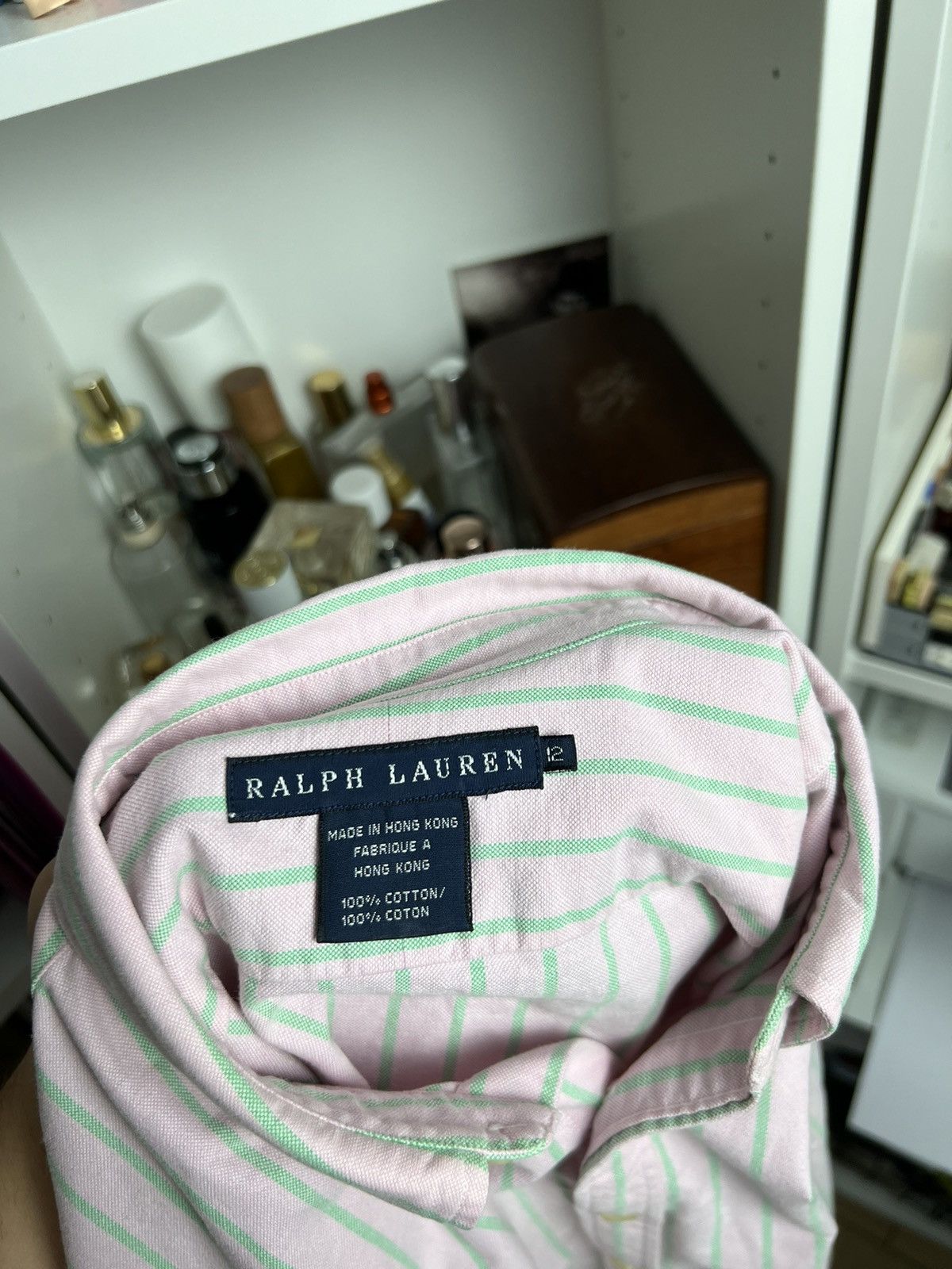 Designer × Polo Ralph Lauren × Ralph Lauren Ralph Lauren Striped longsleeve shirt S old money luxury y2k Size S / US 4 / IT 40 - 3 Thumbnail