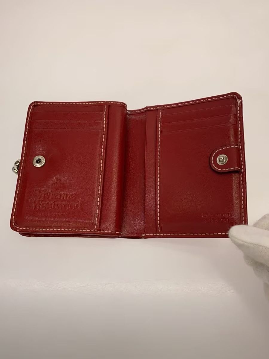 Vivienne Westwood Contrast Stitch Orb Leather Wallet Size ONE SIZE - 3 Thumbnail