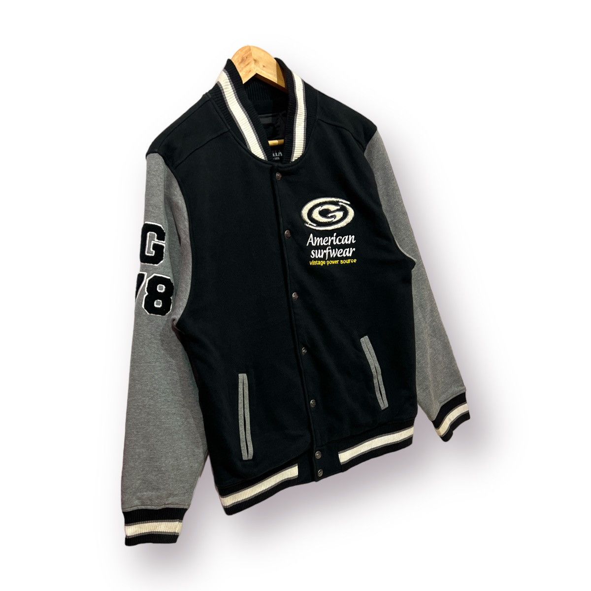 Gotcha SURF🔥 GOTCHA AMERICAN SURF CARL. VARSITY JACKET - M Size US M / EU 48-50 / 2 - 3 Thumbnail