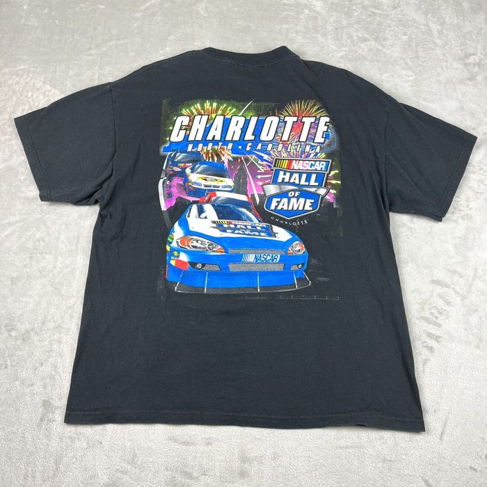 Delta Vintage NASCAR Hall Of Fame Charlotte Racing T Shirt Mens XL