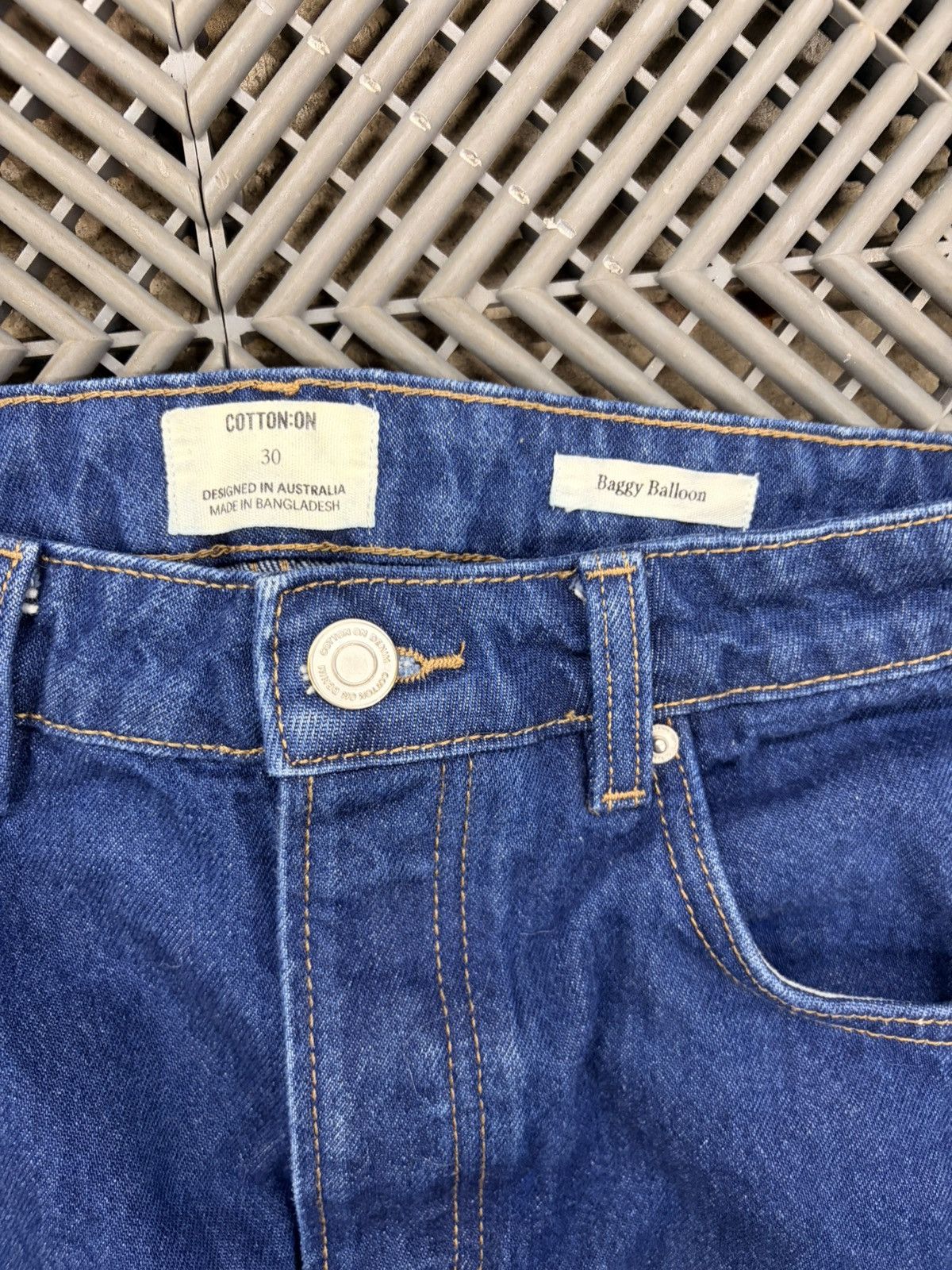 Cotton On Wide Leg Baggy Jeans Size US 30 / EU 46 - 2 Thumbnail