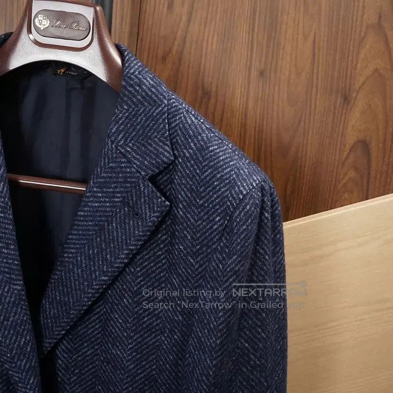 Loro Piana Loro Piana Men's Wool Alpaca Blend Coat. Size US L / EU 52-54 / 3 - 4 Thumbnail