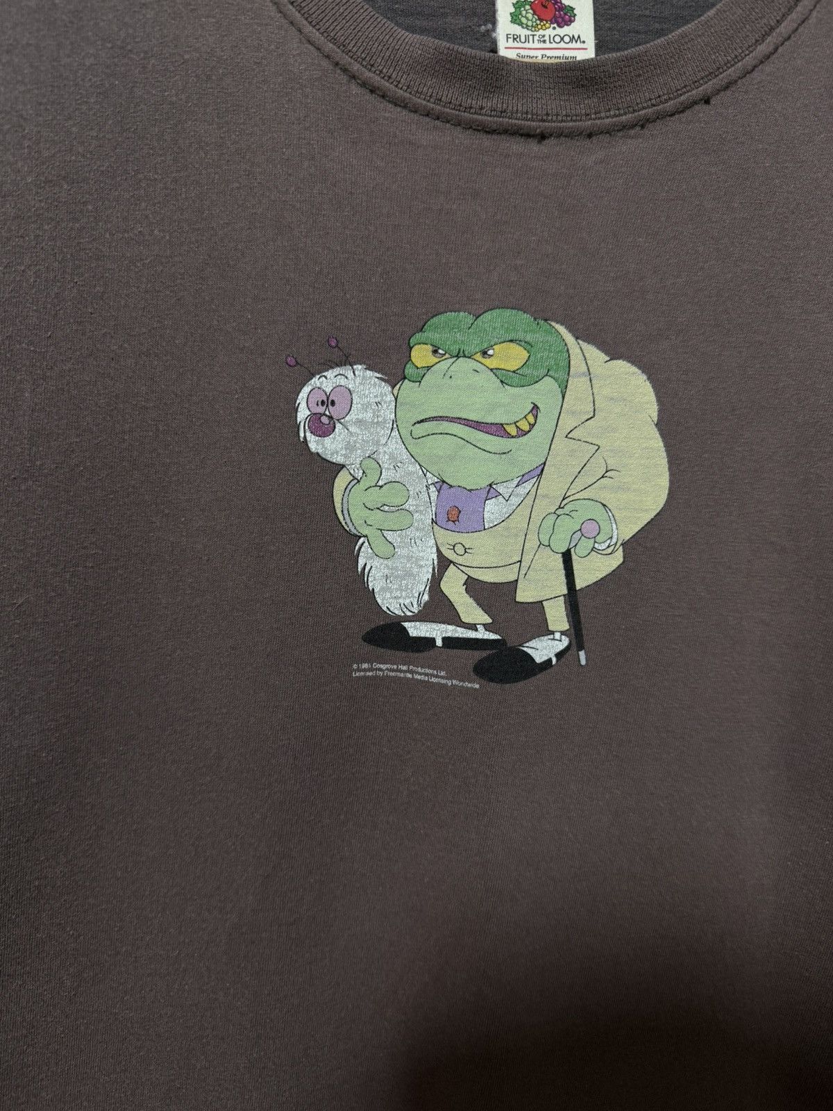 Cartoon Network Vintage 1981 Danger Mouse Revenge of Baron Greenback T-shirt Size US M / EU 48-50 / 2 - 4 Thumbnail