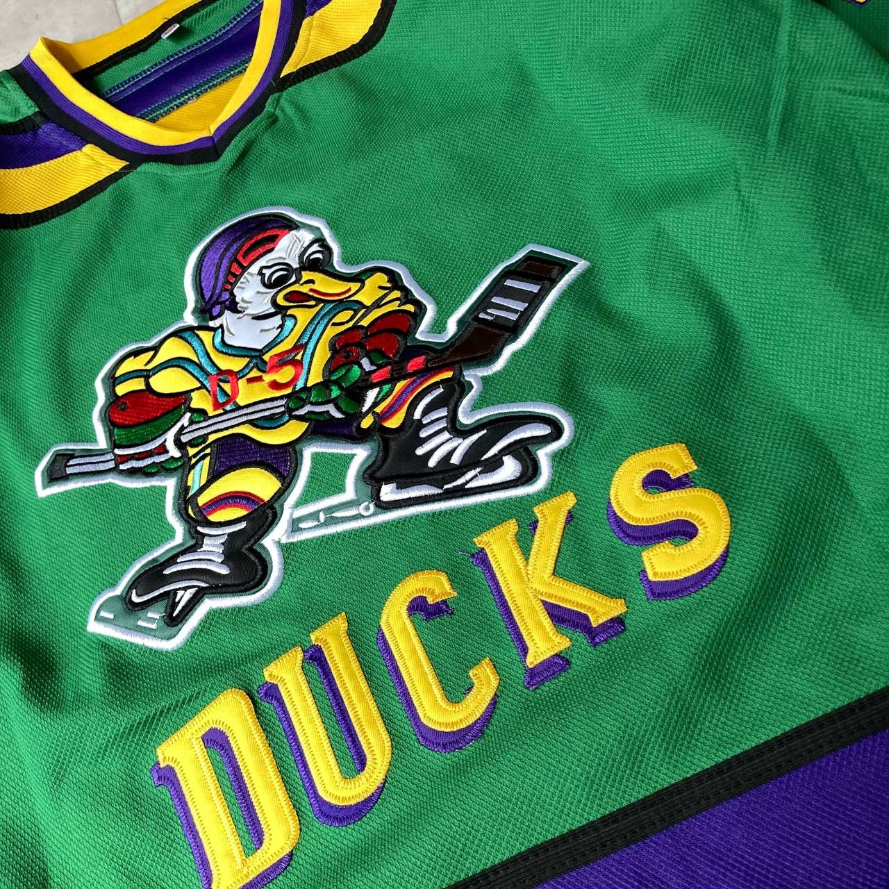 Disney Vintage Mighty Ducks Goldberg Disney Movie Hockey Size US XXL / EU 58 / 5 - 3 Thumbnail