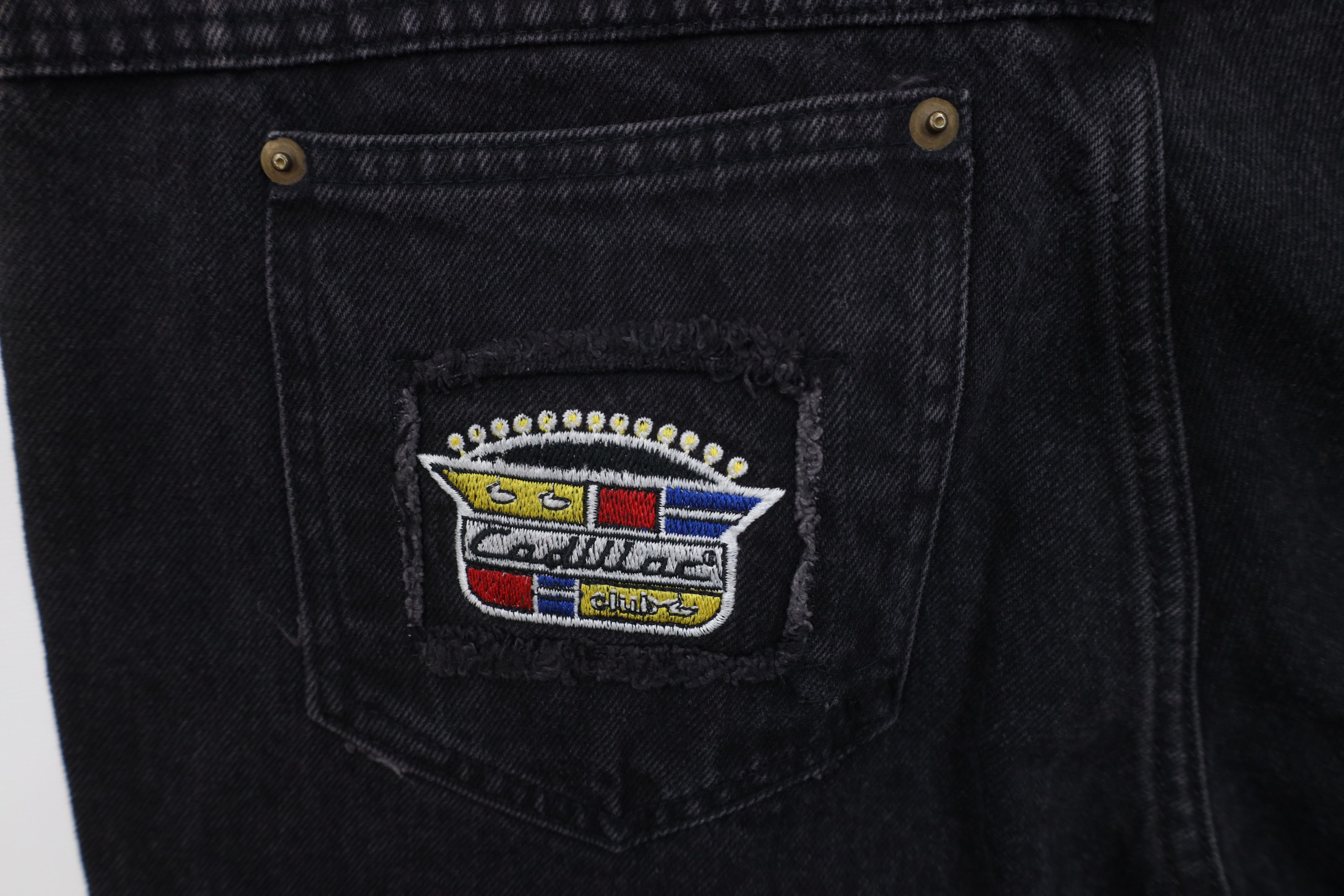 Cadillac Deadstock Vintage 80s 90s Cadillac Straight Leg Jeans USA Size US 34 / EU 50 - 15 Thumbnail