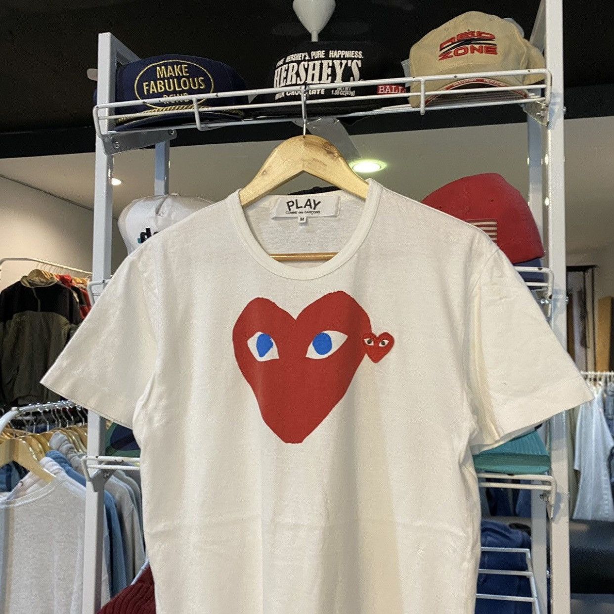 Comme des Garcons × Comme des Garcons PLAY × Junya Watanabe Cdg Play T-shirt Size US M / EU 48-50 / 2 - 3 Thumbnail