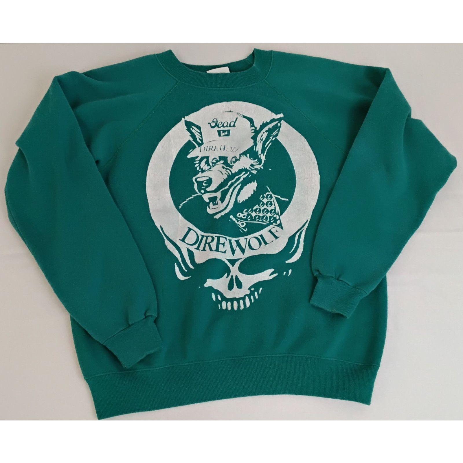 Hanes Grateful Dead Sweatshirt Men's L Green 90s USA Reverse Weave Size US L / EU 52-54 / 3 - 6 Thumbnail
