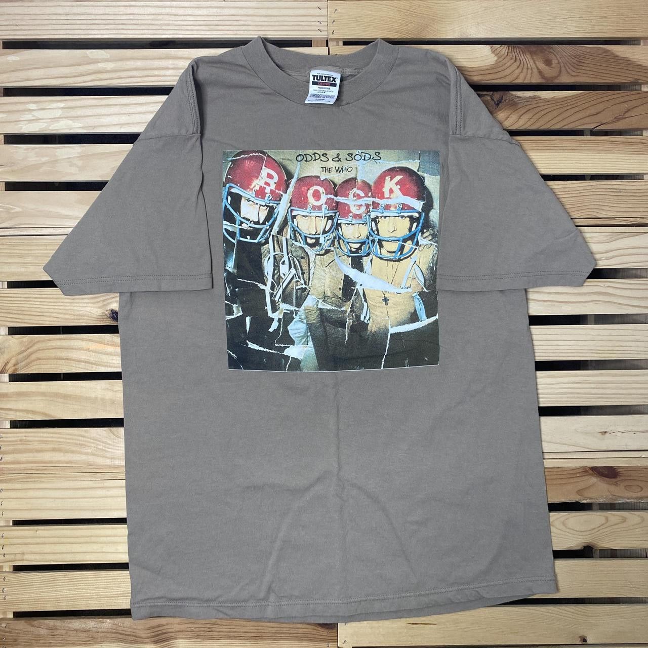 Tultex Vintage The Who Odds & Sods Tan Band Tee Size XL Size US XL / EU 56 / 4 - 1 Thumbnail