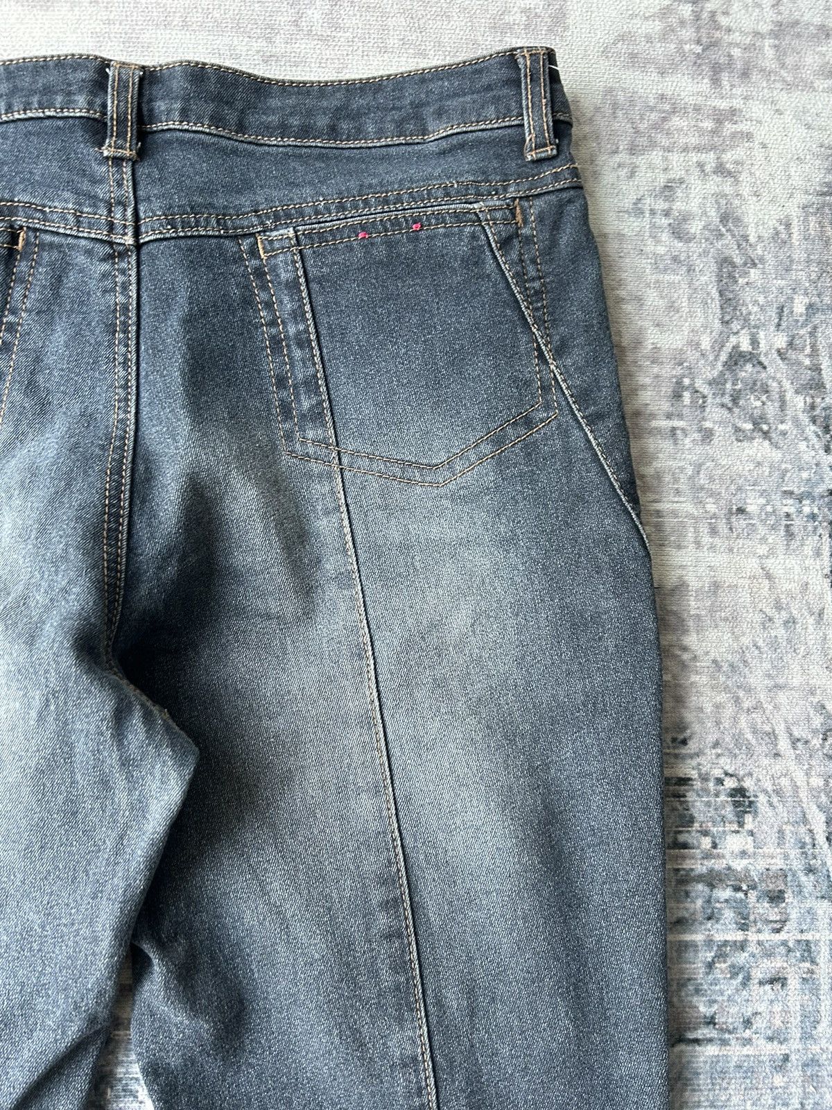 14th Addiction Flared Punk Rock Design Jeans Size US 30 / EU 46 - 14 Thumbnail