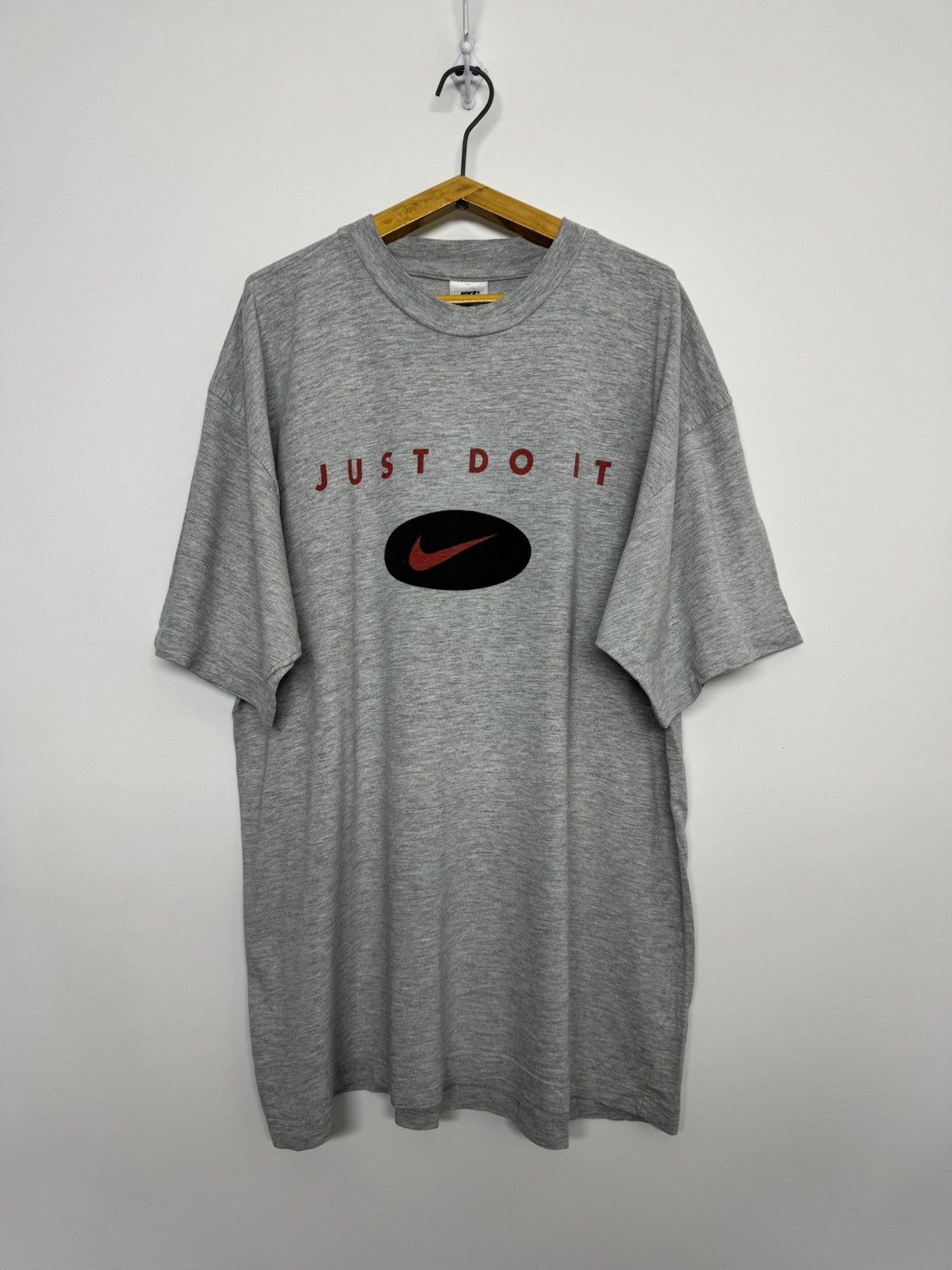 Nike Vintage 90s Nike Just Do It T-Shirt swoosh Size US L / EU 52-54 / 3 - 4 Thumbnail