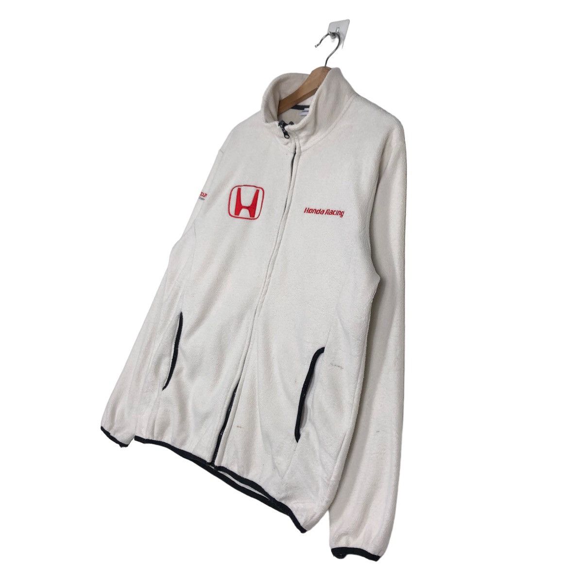 Honda 🔥Vintage Honda Racing Zipper Jacket Big Logo Size US XL / EU 56 / 4 - 2 Thumbnail