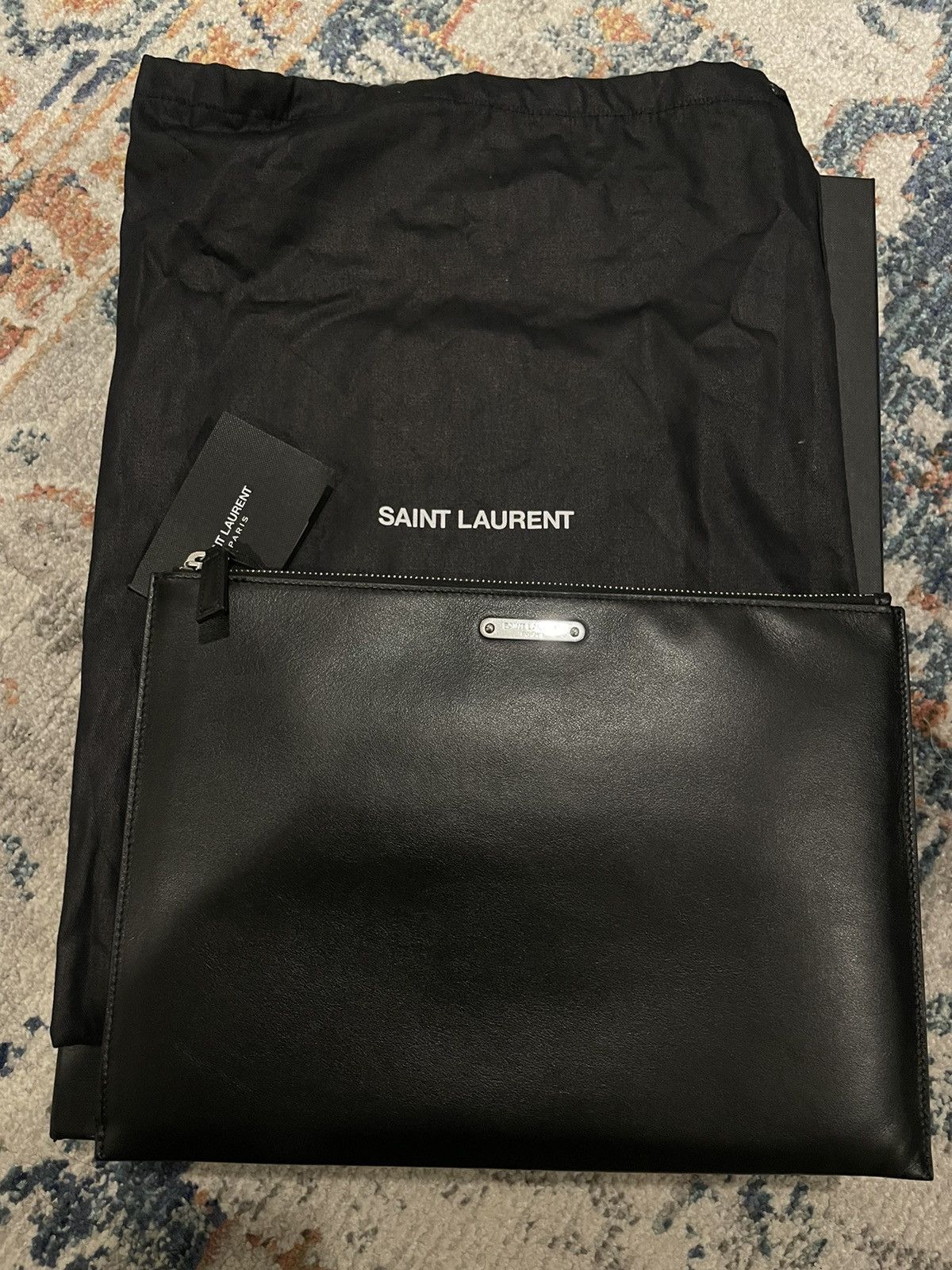 Saint Laurent Paris Saint Laurent Calf Skin Folio | Grailed