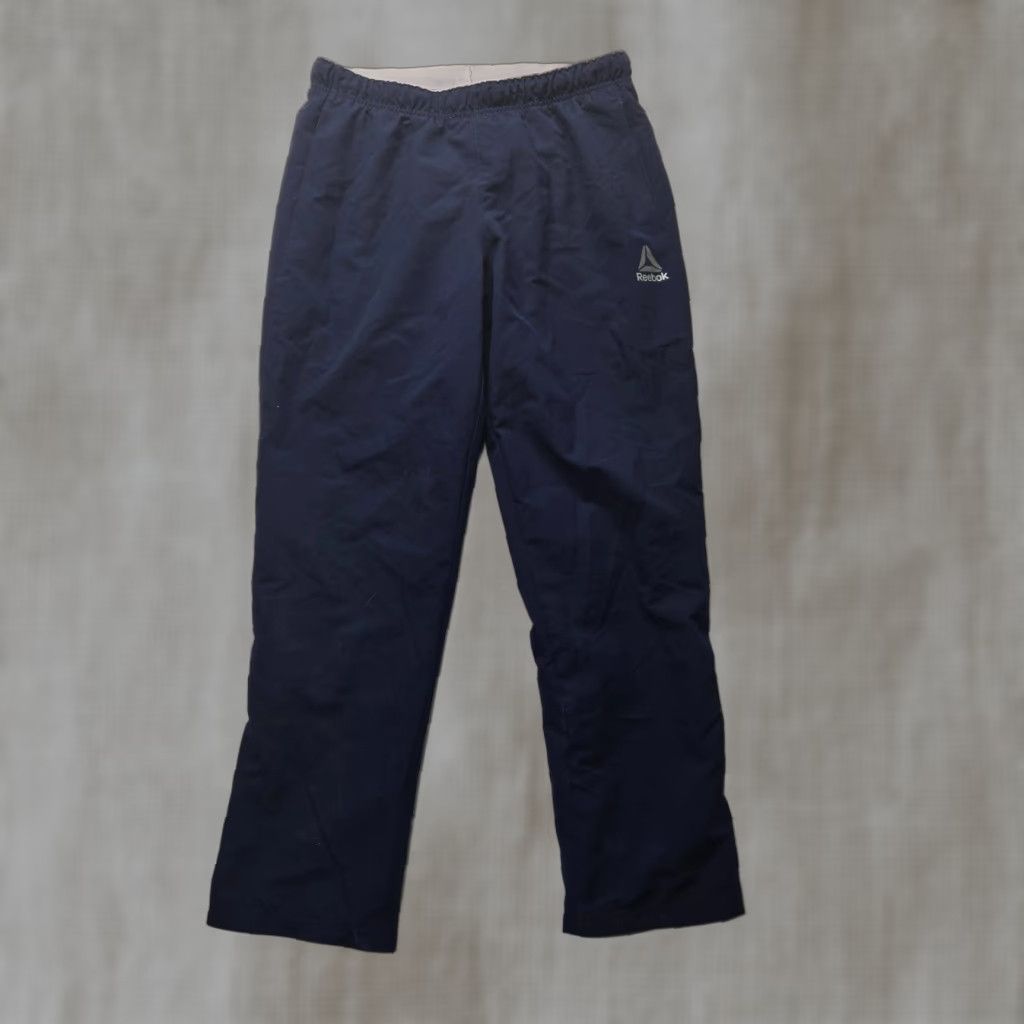 Reebok Reebok Speedwick Track Pants Blue Stretch Elastic Waist Adult Women's M Medium Pants Women Blue Track Pants M Size 32" / US 10 / IT 46 - 1 Thumbnail