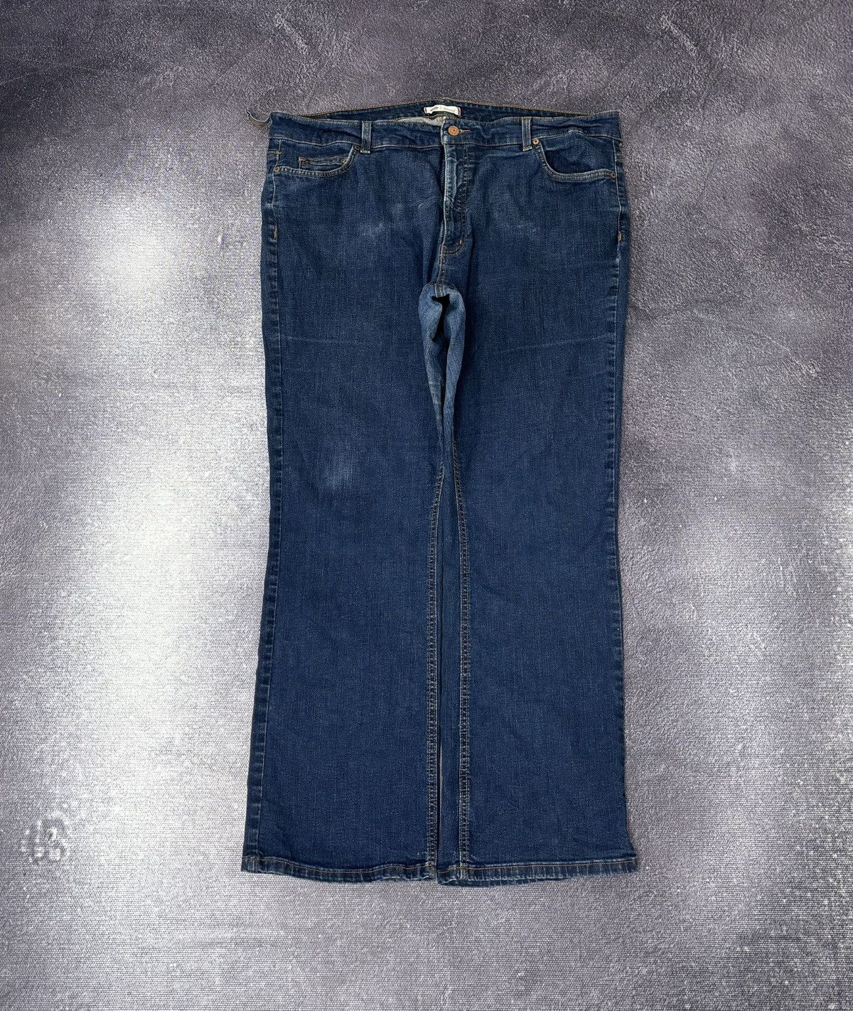 Dickies Vintage Dickies 2000s Wide Leg Y2K Hype Bootcut Flared Jeans Size US 42 / EU 58 - 2 Thumbnail