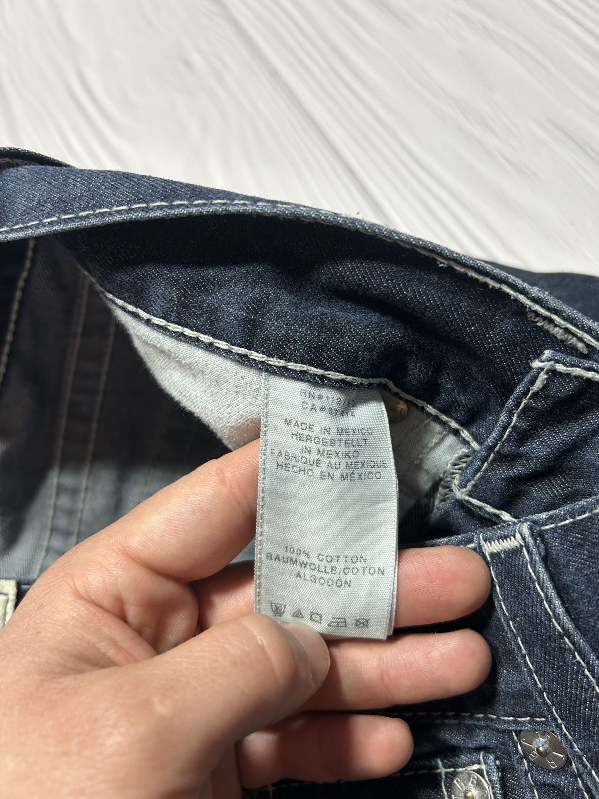 True Religion True Religion Skinny Short Inseam Natural Denim Pants Size28 Size 28" / US 6 / IT 42 - 13 Thumbnail