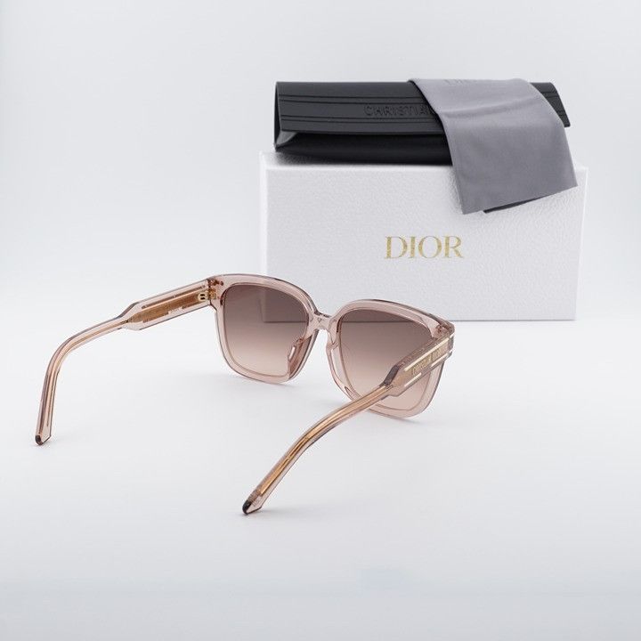 Dior Dior DIORSIGNATURE S7F 40F1 Women Sunglasses Pink Square Size ONE SIZE - 12 Thumbnail