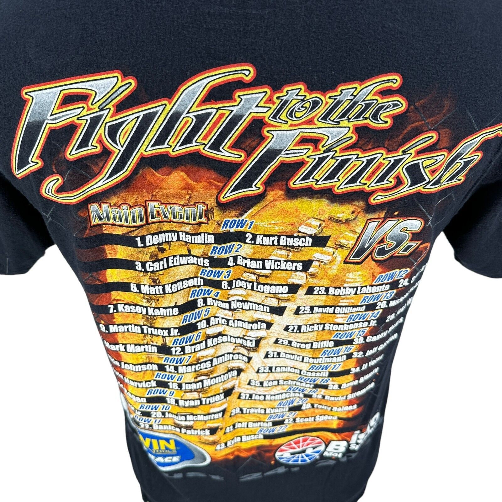 Chase Authentics Chase Authentics Bristol Fight Finish NASCAR T-Shirt Mens M Size US M / EU 48-50 / 2 - 7 Thumbnail