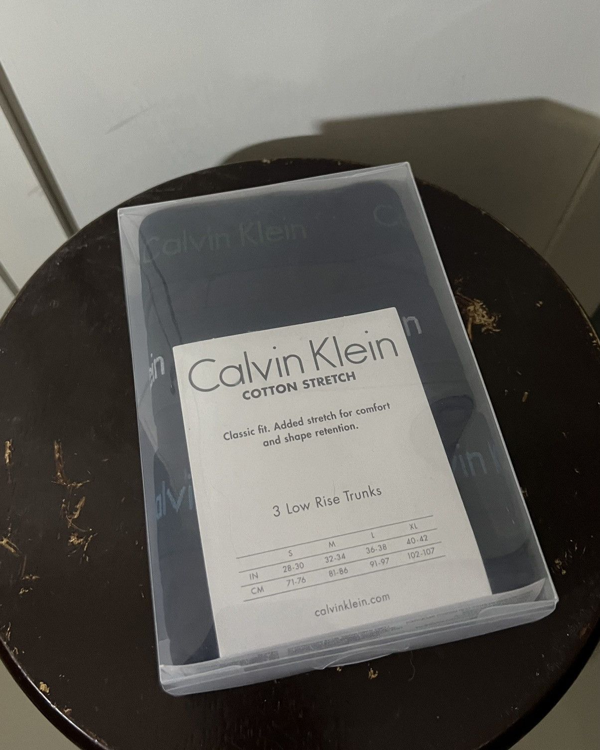 Calvin Klein Calvin Klein Cotton Stretch Low Rise Trunk Boxers 3-PACK Size ONE SIZE - 2 Thumbnail