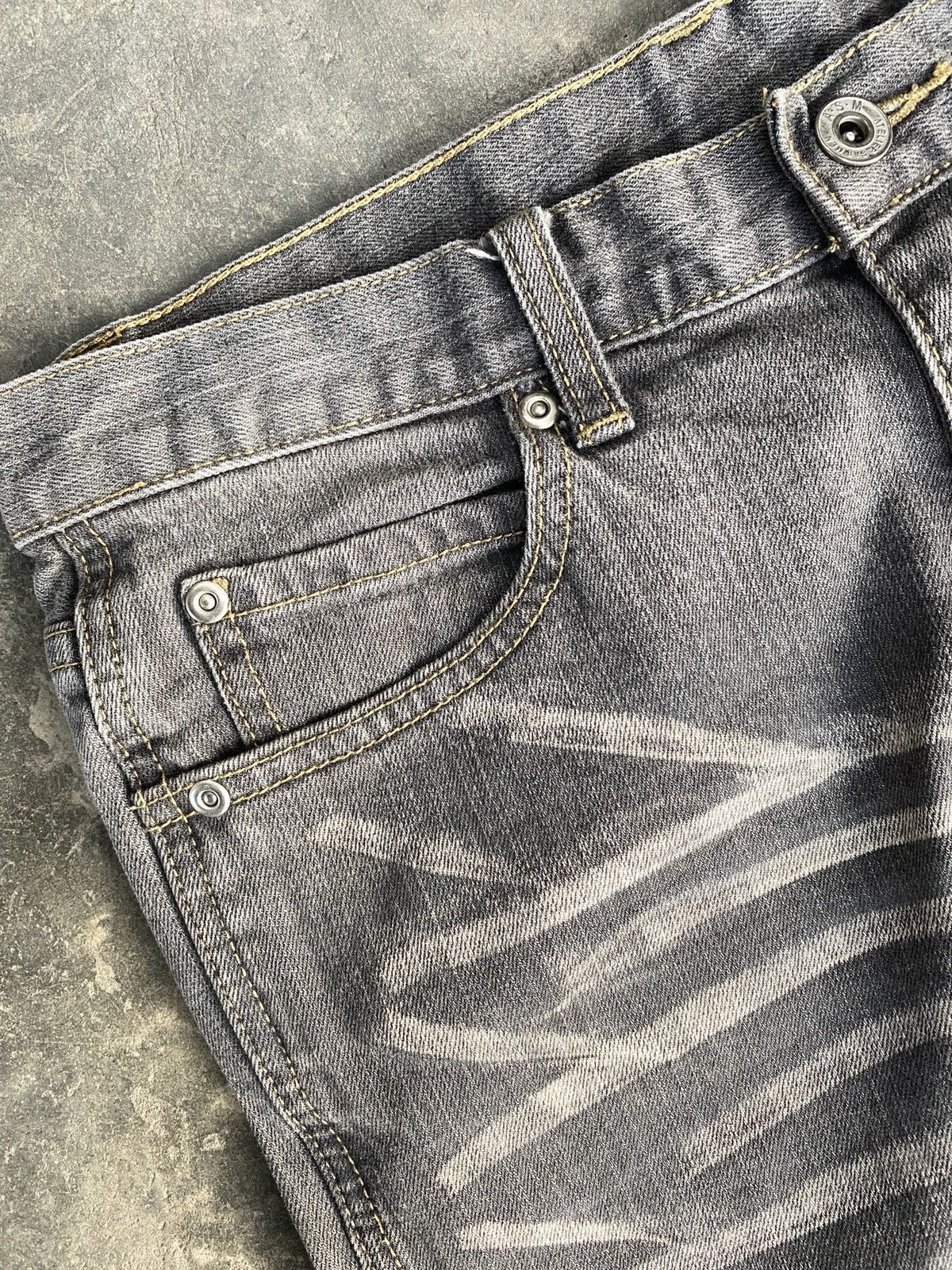 Japanese Brand Vintage Atelier Sab Men Flare Jeans Size US 32 / EU 48 - 8 Thumbnail