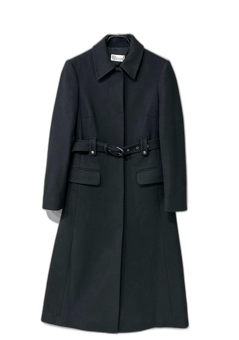 Valentino Wool Tailored Long Coat